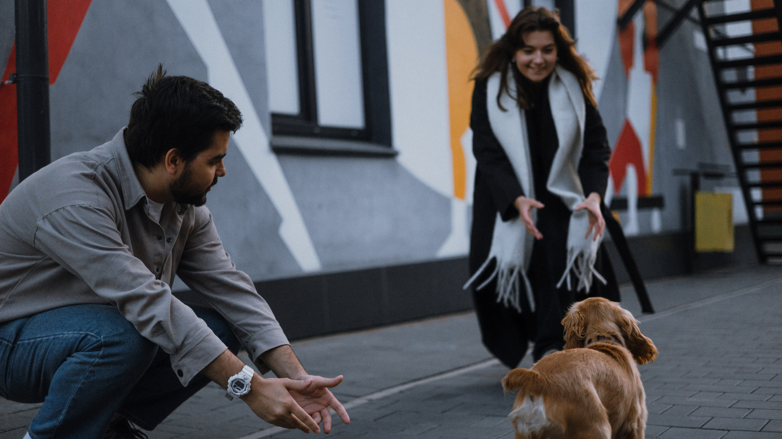 Аня, Андрей и Юта. Фотограф-анималист Богданова Полина