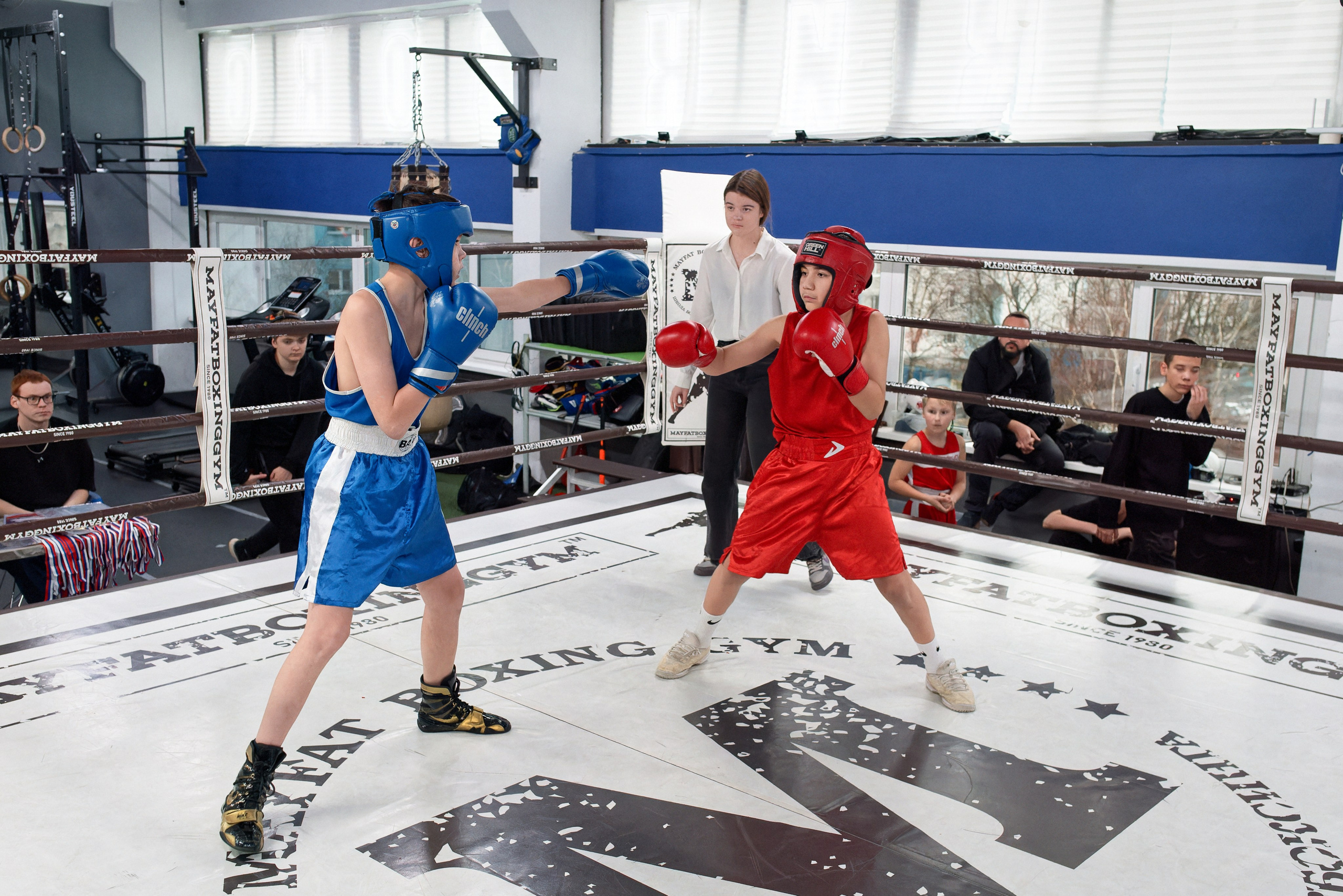 «Открытый ринг» в школе бокса Сергея Майфата. Зеленоград, 12.11.2023 г. Фотограф Никифоров-Гордеев Сергей. Москва и МО
