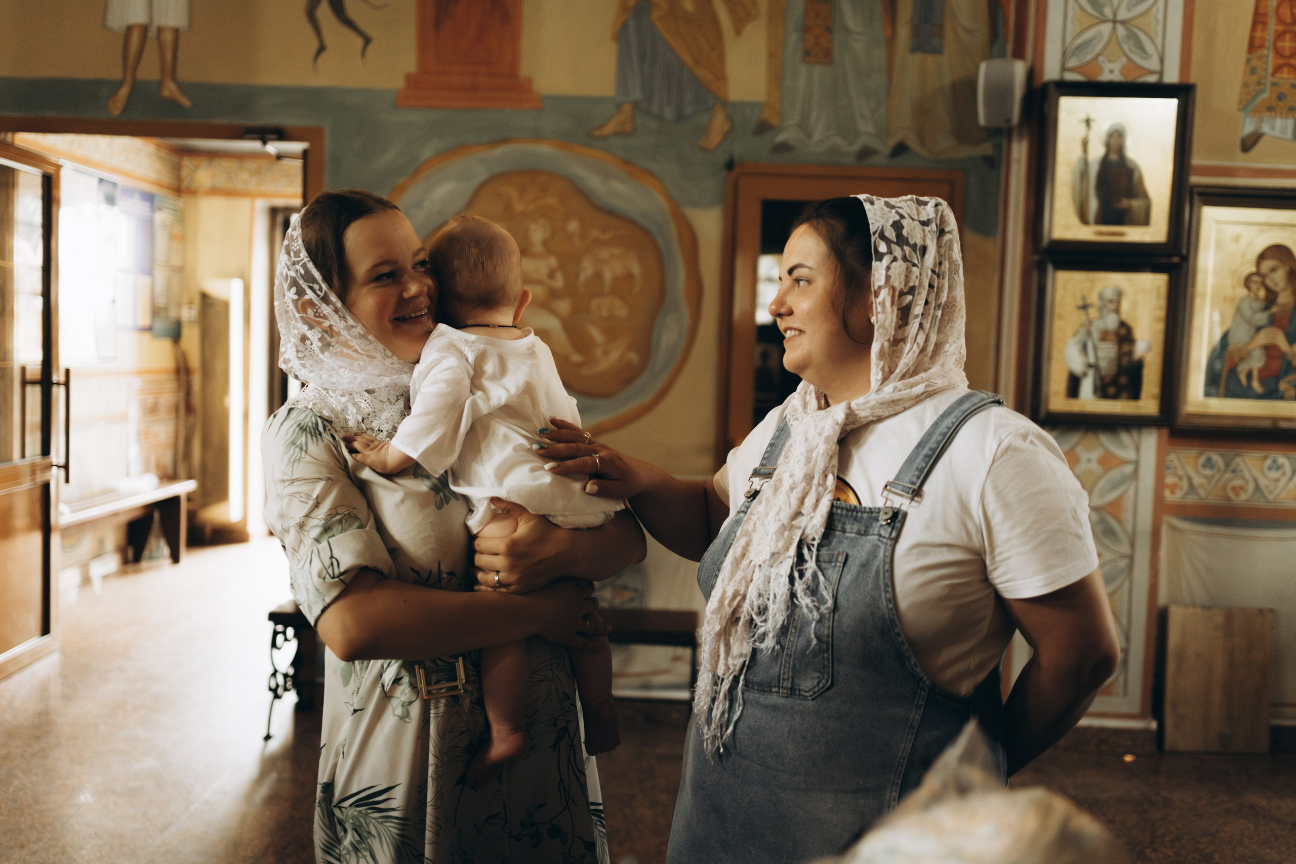 Крещение Алексея. Фотограф женского портрета и семейных историй в жанре life в Нижнем Новгороде Елена Матросова