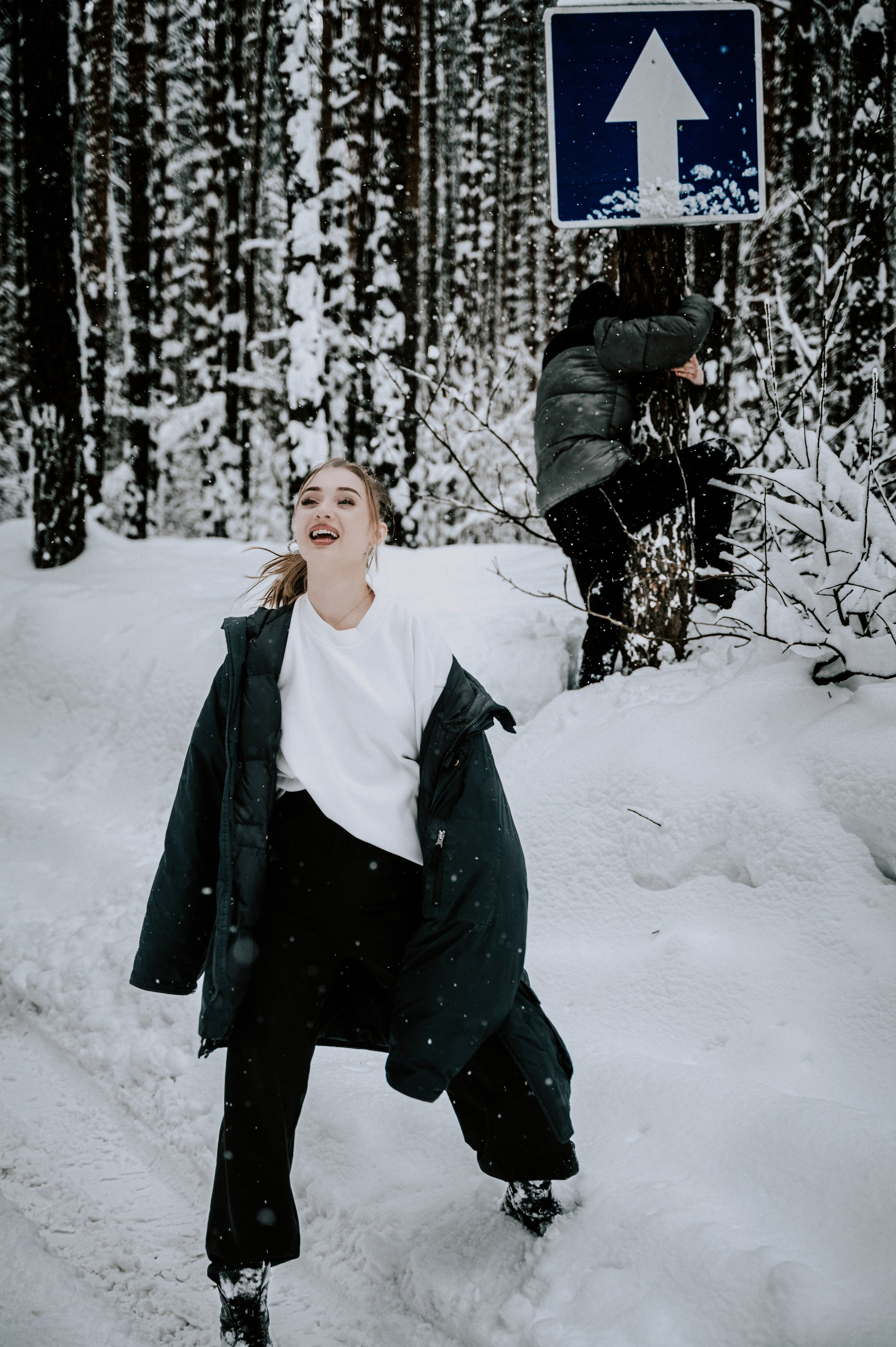 Индивидуальная съёмка для Аделины зима. Фотограф/видеограф Богдан Голованов