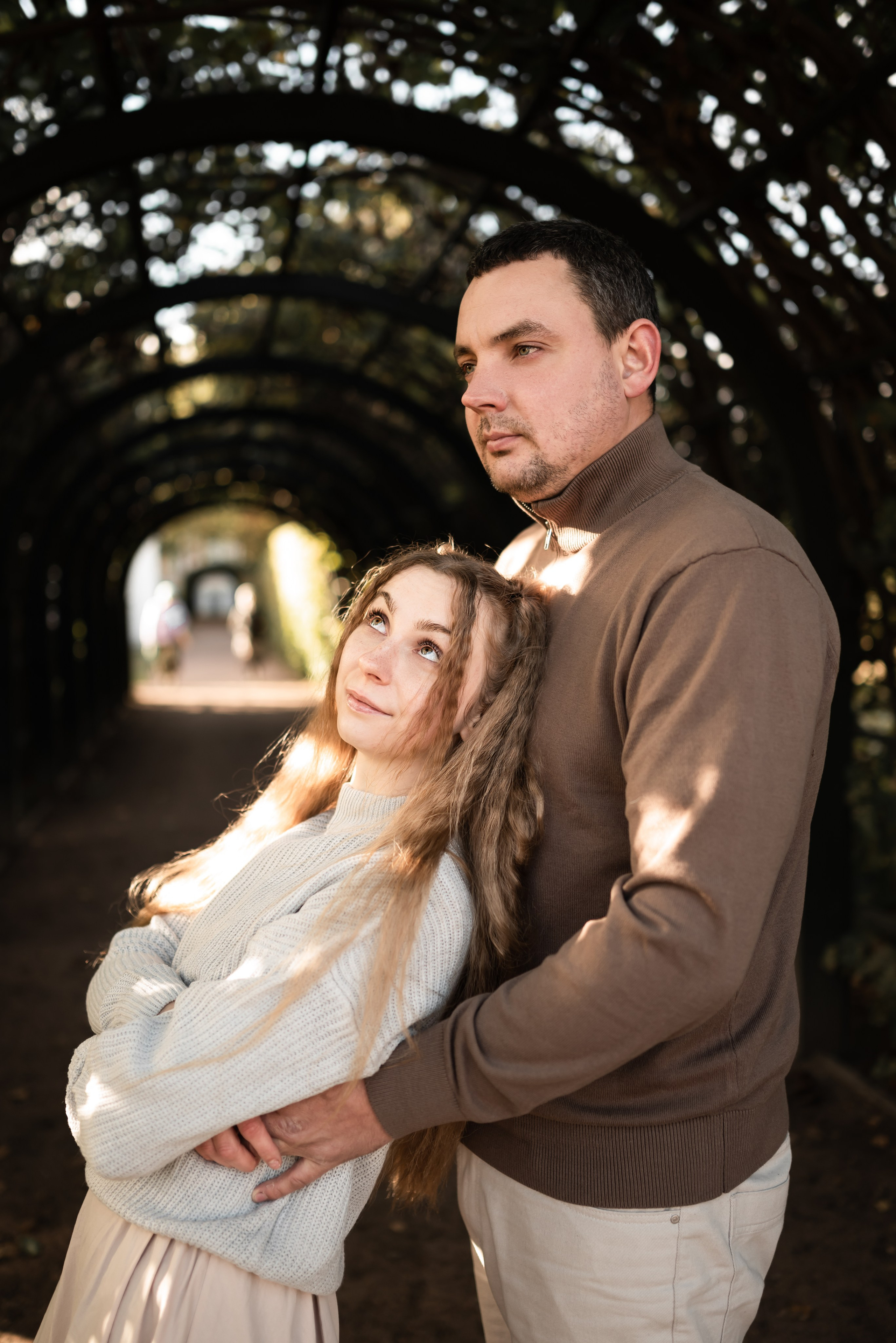 Осенняя Love story в Кусково. Фотограф Ксения Огородова портфолио