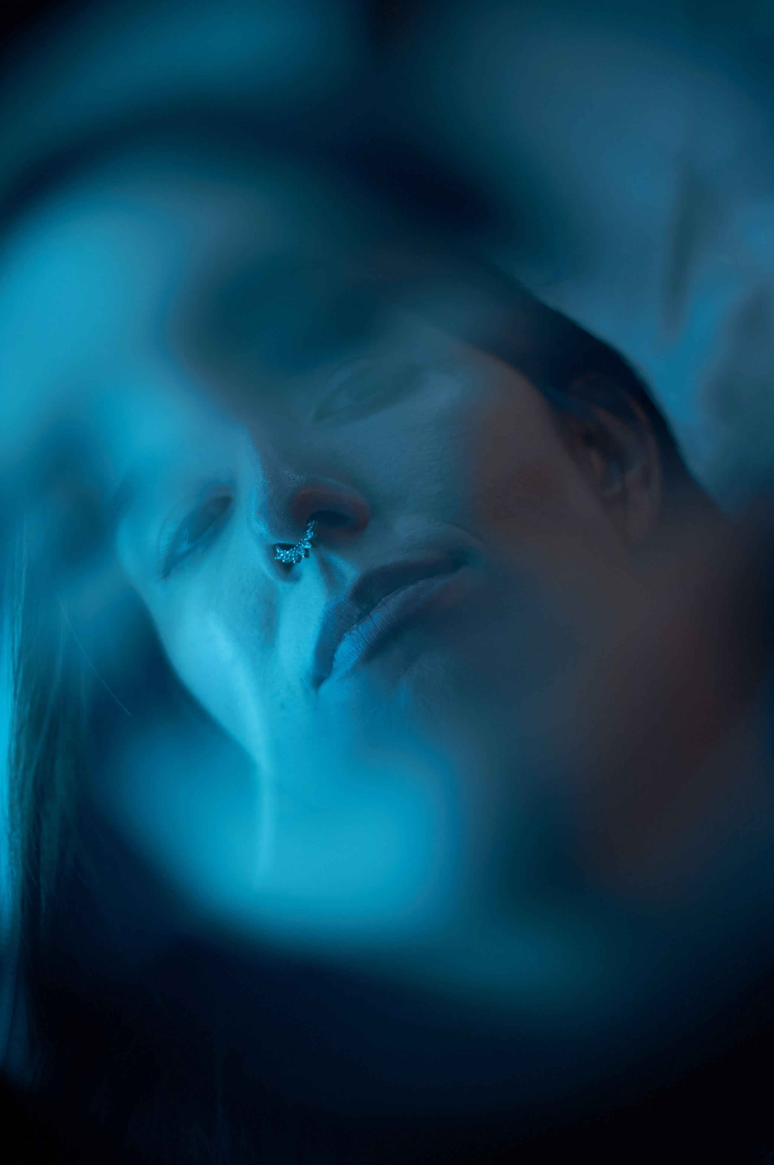 Портреты с цветным светом. Лера Волкова | Портретный фотограф в Санкт-Петербурге