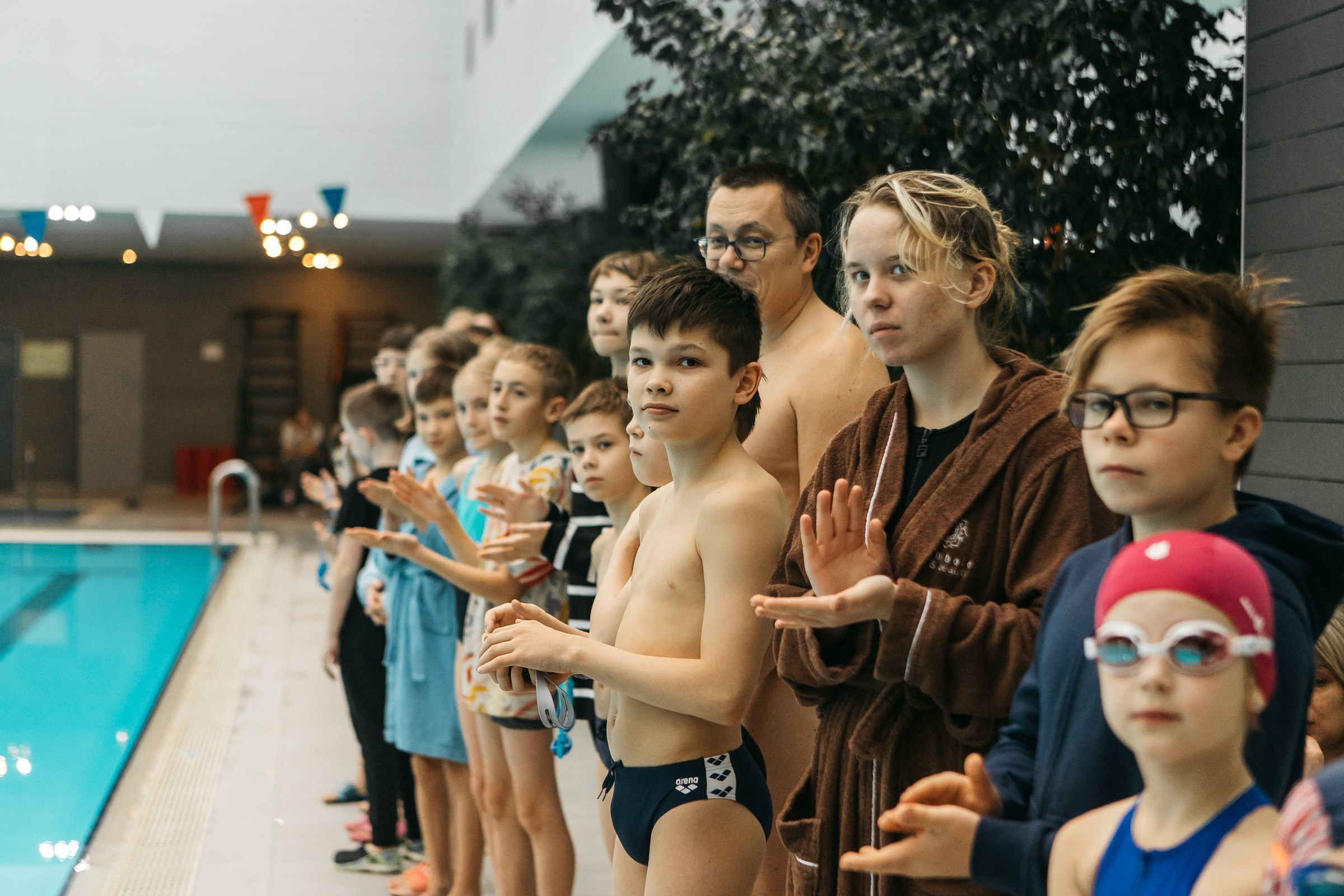 Соревнования по плаванию (зима)