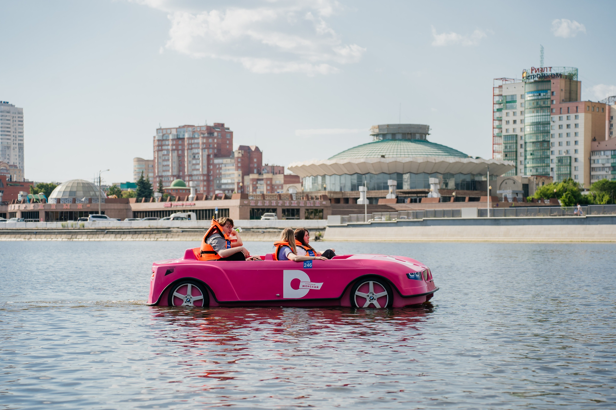 Съемка катамаранов для телеканала Домашний. Видеограф и Фотограф в Челябинске Ксения и Владимир Рюмины