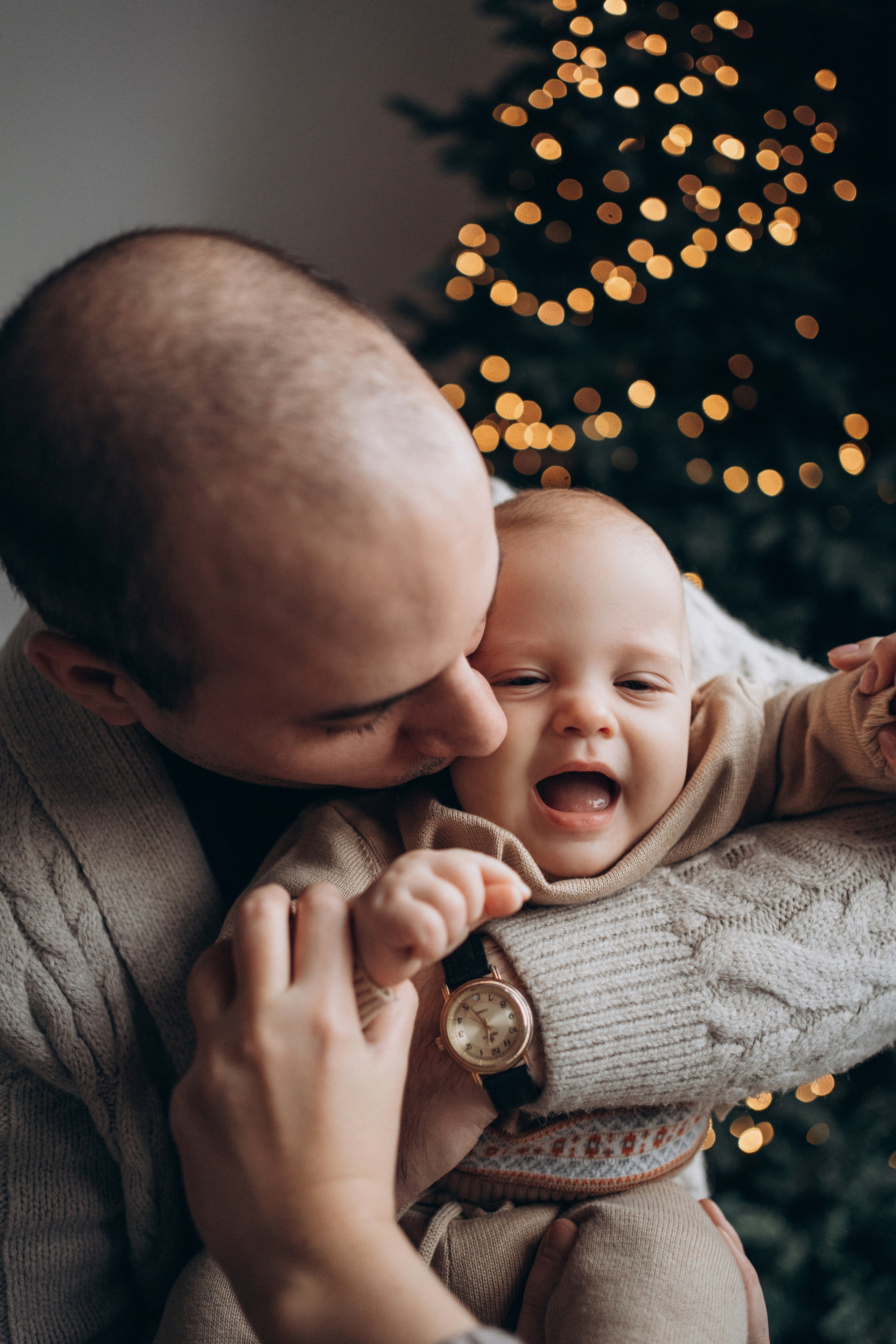 Рождественская история. Фотограф новорожденных и малышей до года в Москве Анастасия Соколова