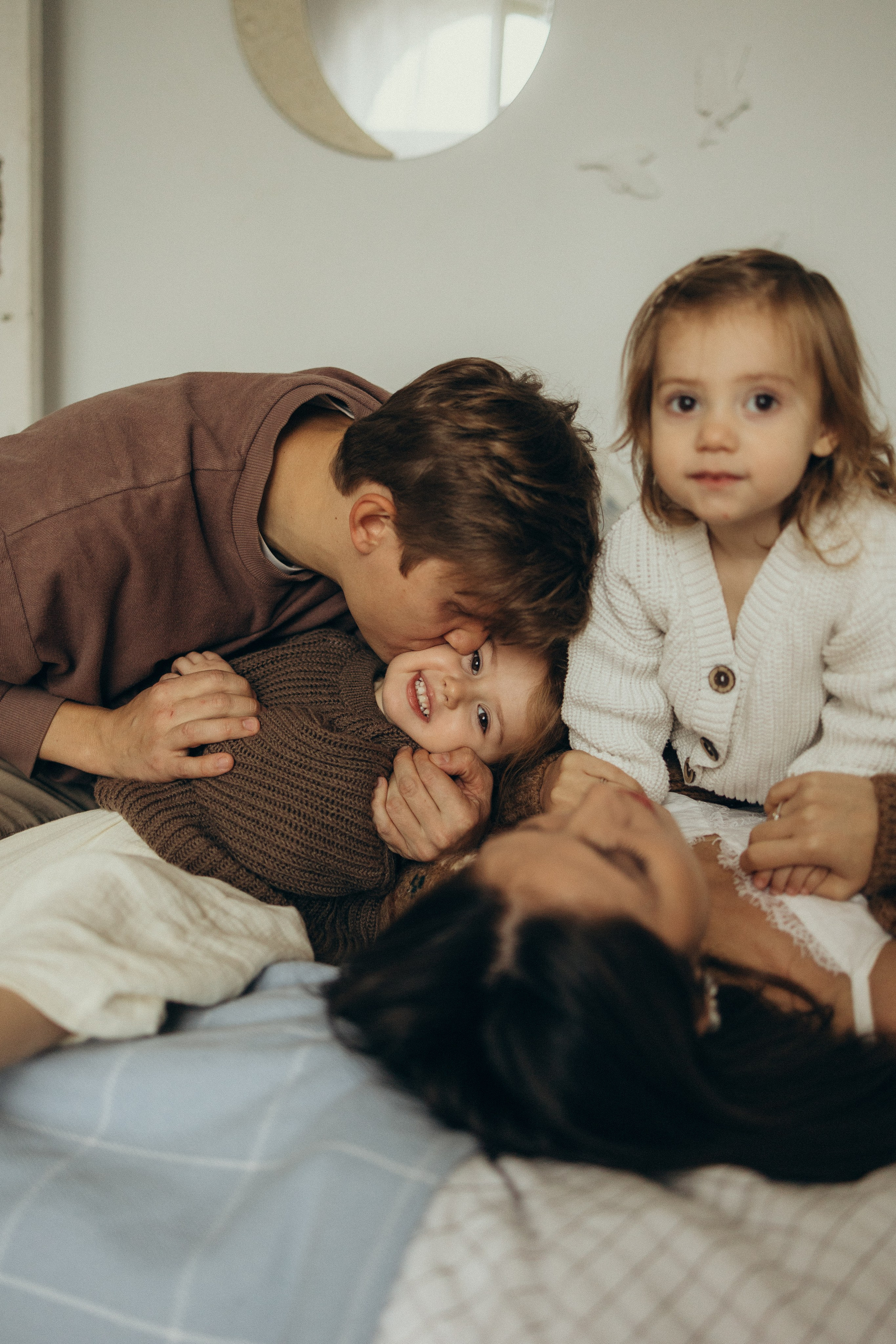 Семейное утро. Семейный фотограф в Москве Бунина Маргарита