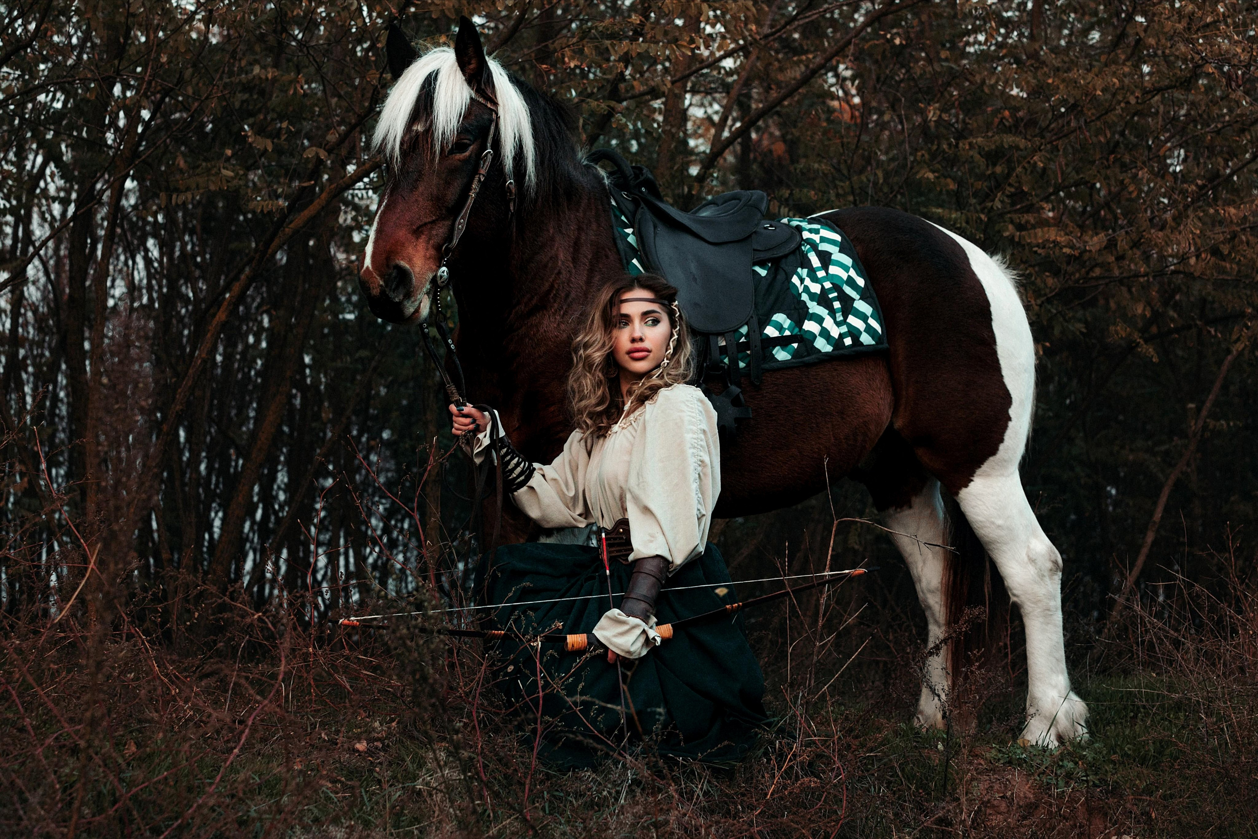 Лучница. Конный и театральный фотограф Анапа