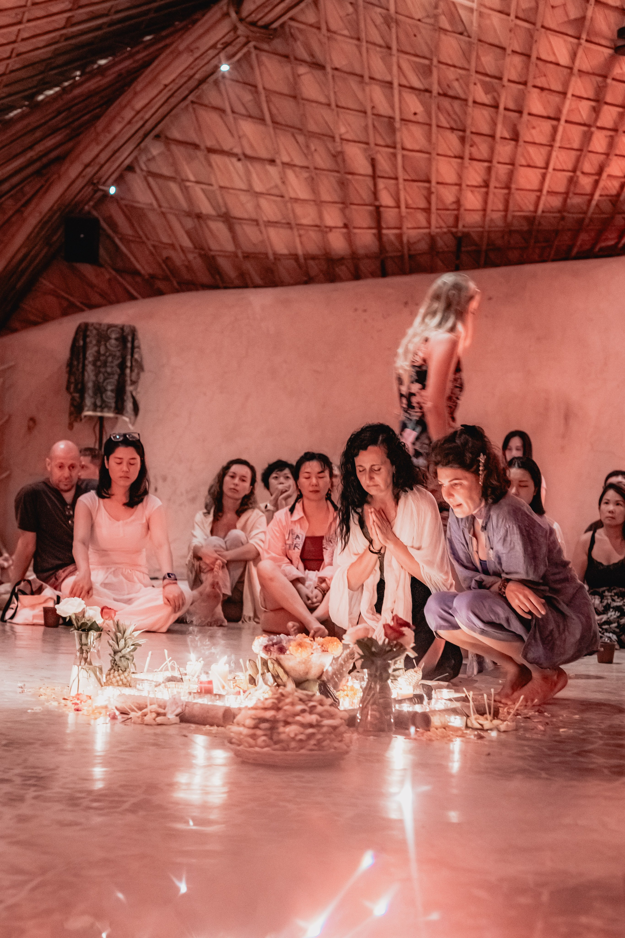 Cacao ceremony Full moon jan w Juan. Mariam Bagdasaryan