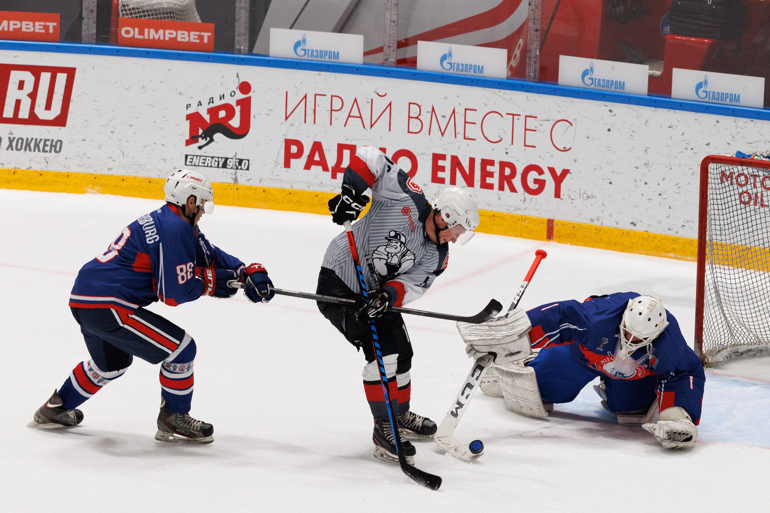 НХЛ (50+) Невский легион — Канекс 6-1. Фотограф Александр Заломаев