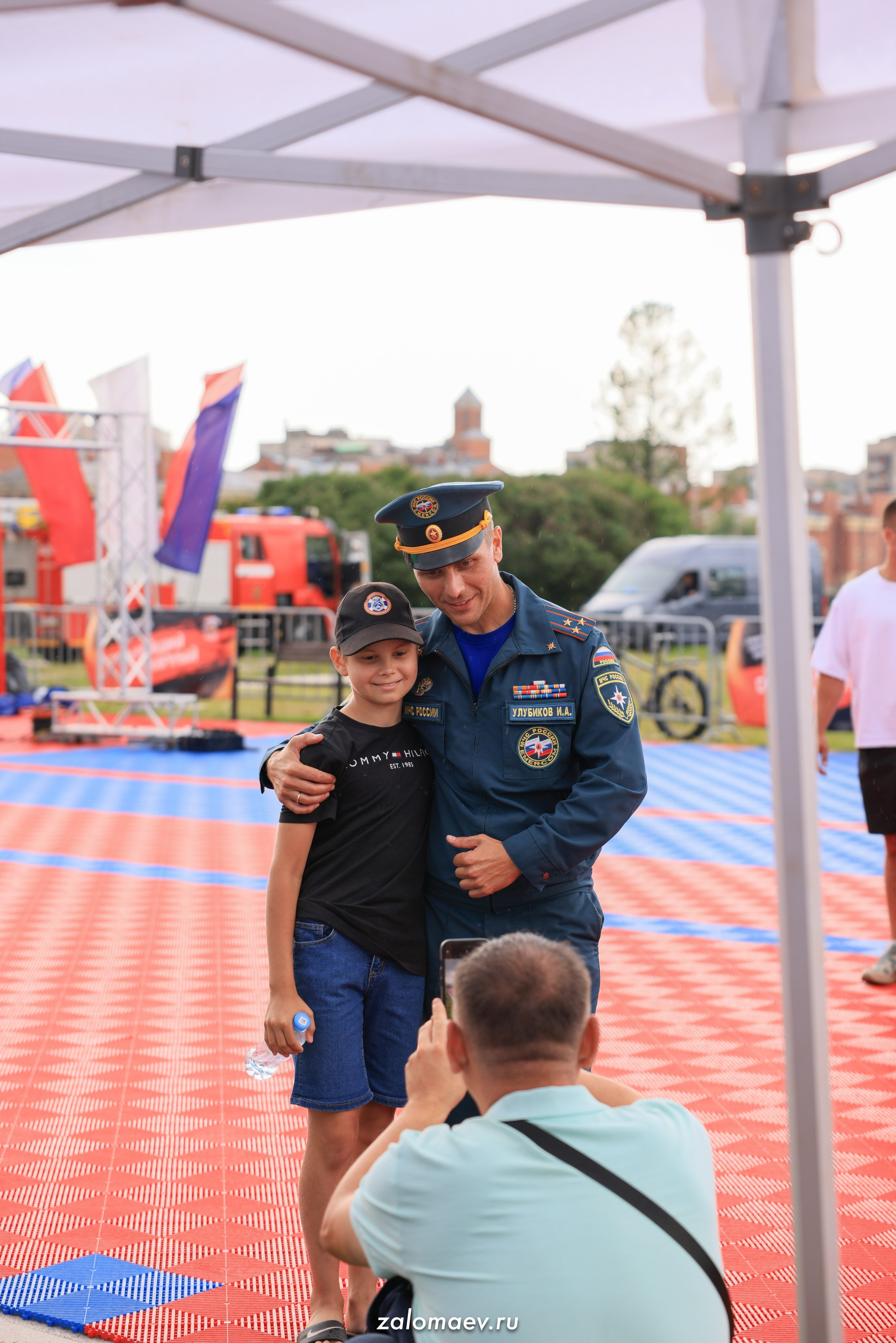 Сильнейший пожарный. Фотограф Александр Заломаев
