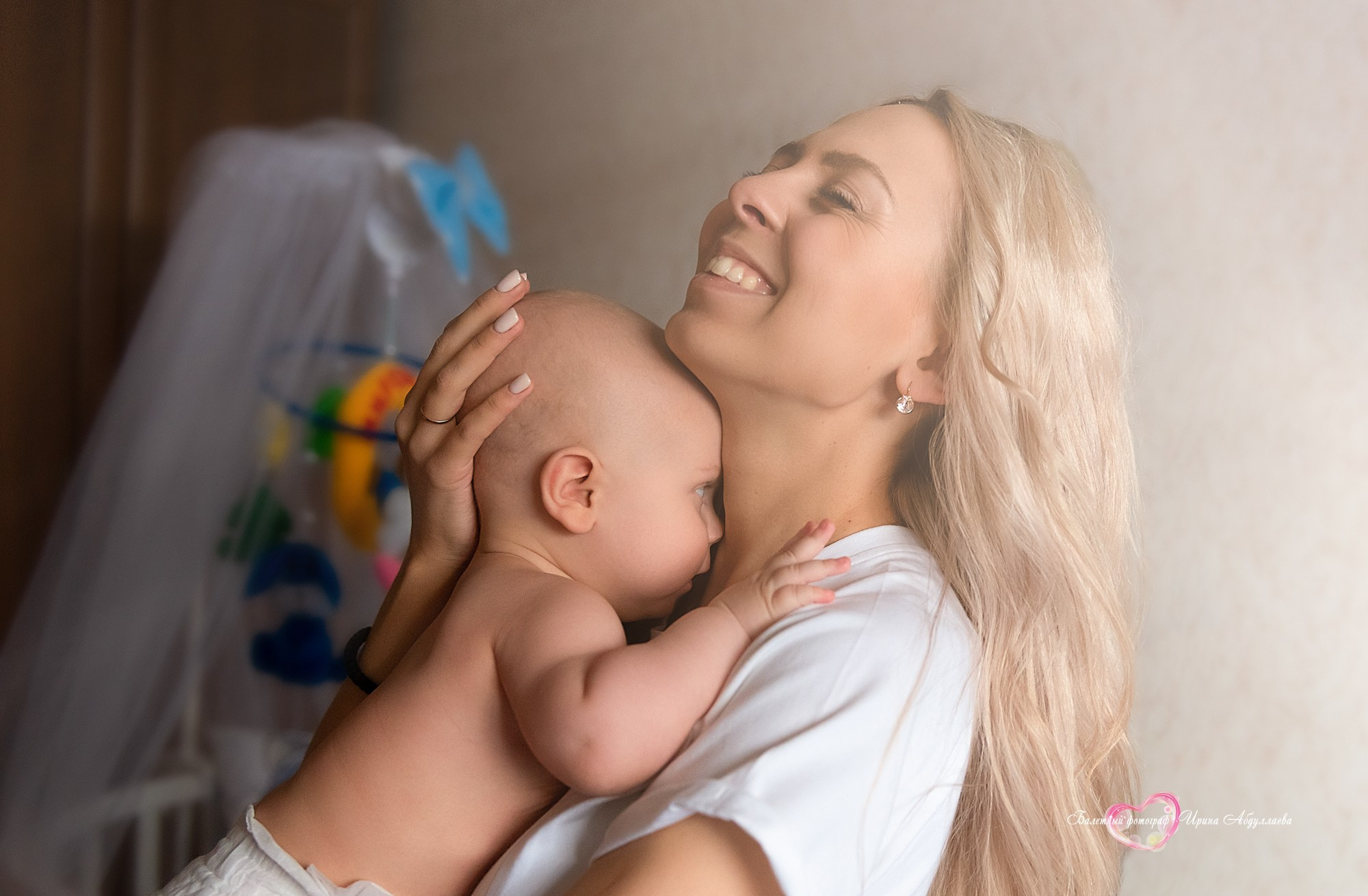 Семейная фотосессия Мирон 5 мес