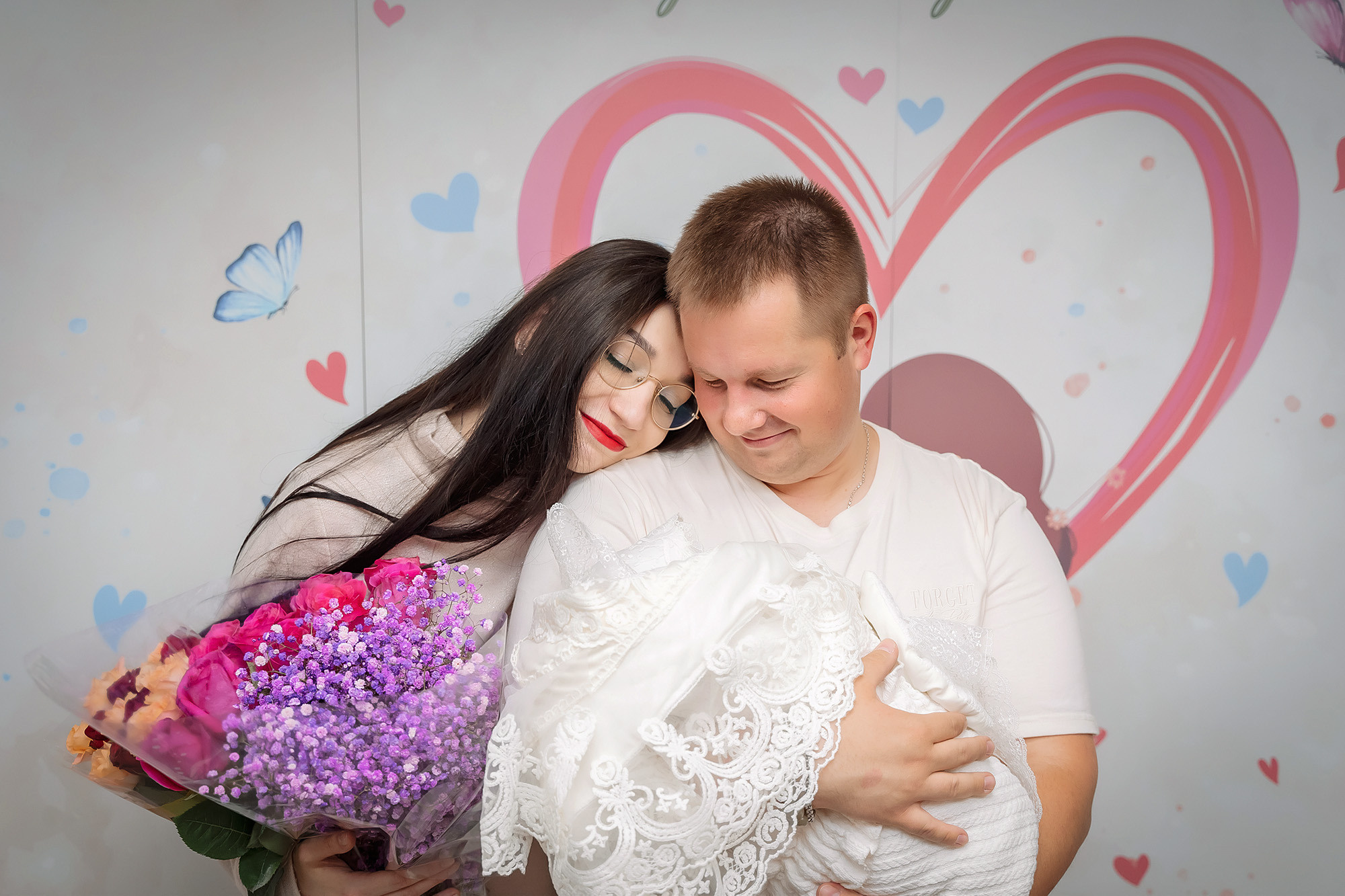 Фотограф на выписку из роддома. Фотограф Настя Непогодьева, Москва