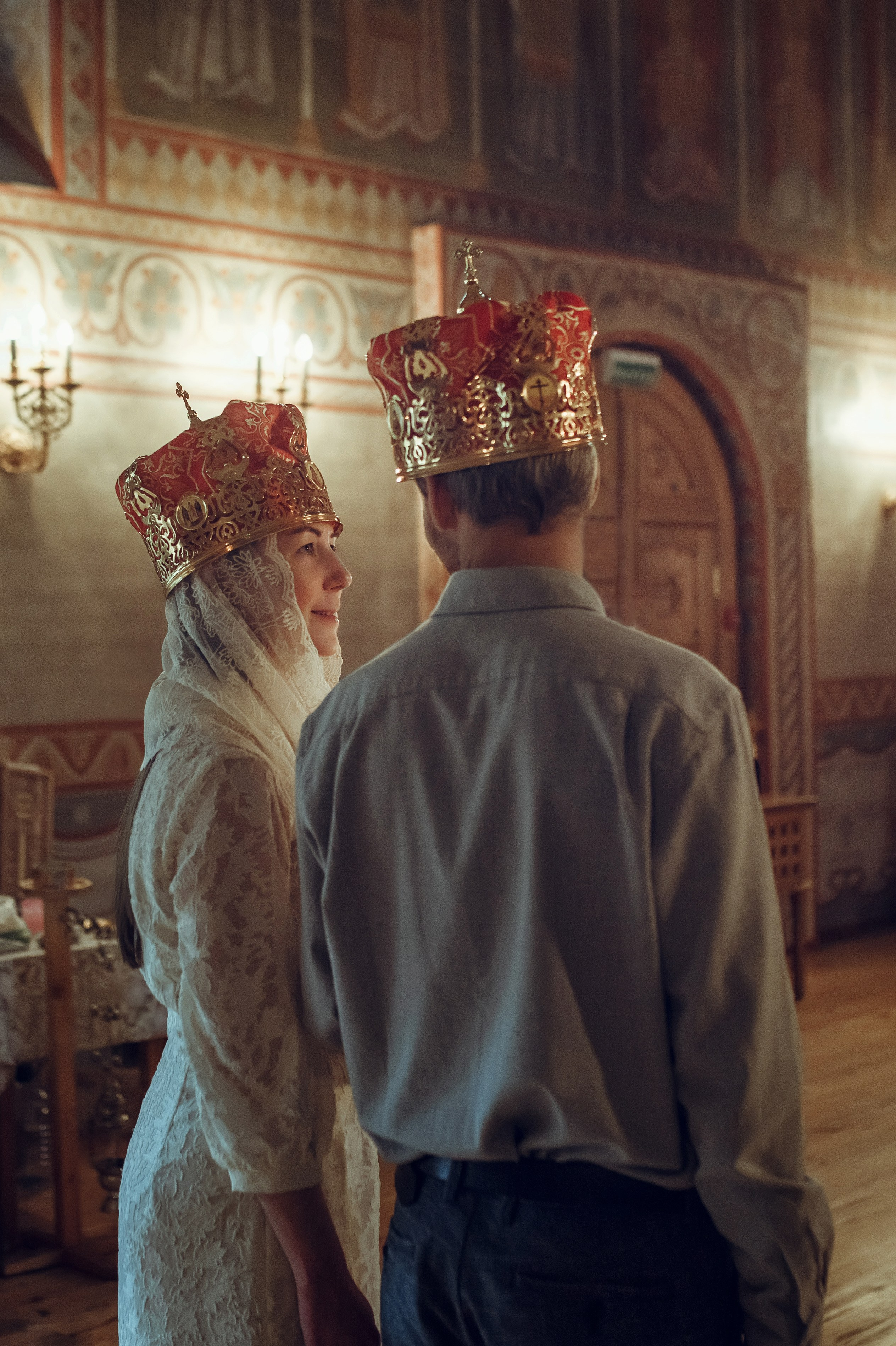 Венчание Андрея и Елены. Фотограф на Крещение, семейный фотограф в Москве