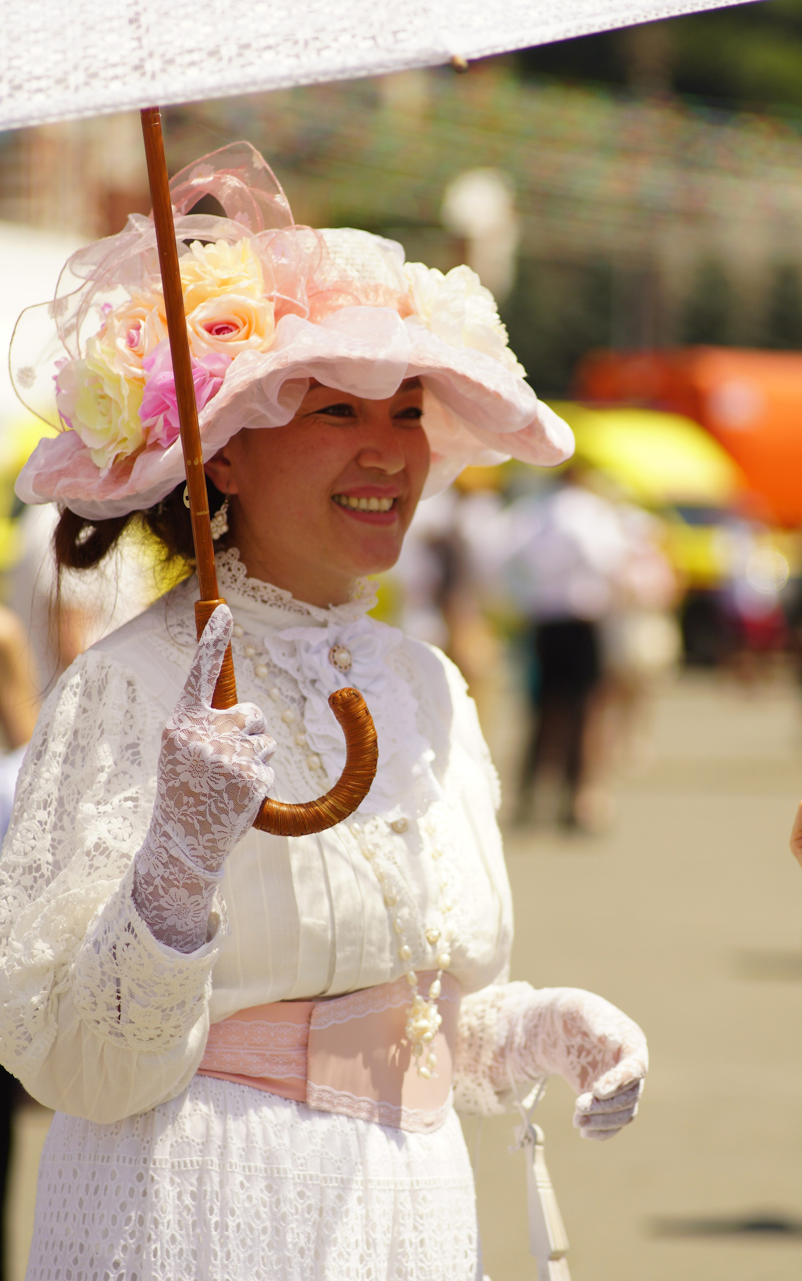 девушка в образе ренессанс