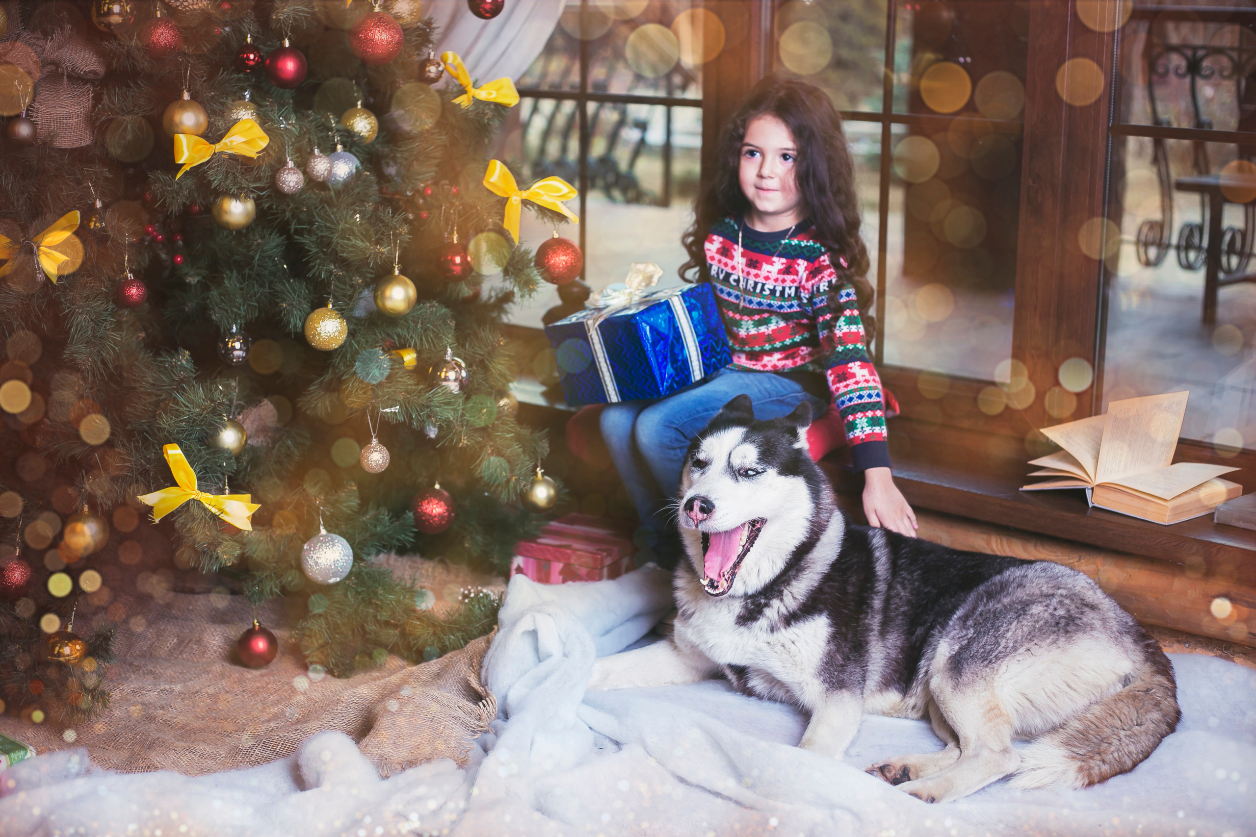 Новогодний фотопроект 2018,Новогодние фотосессии, Деревянная усадьба. Свадебный и семейный профессиональный фотограф в Ростове-на-Дону , Кри