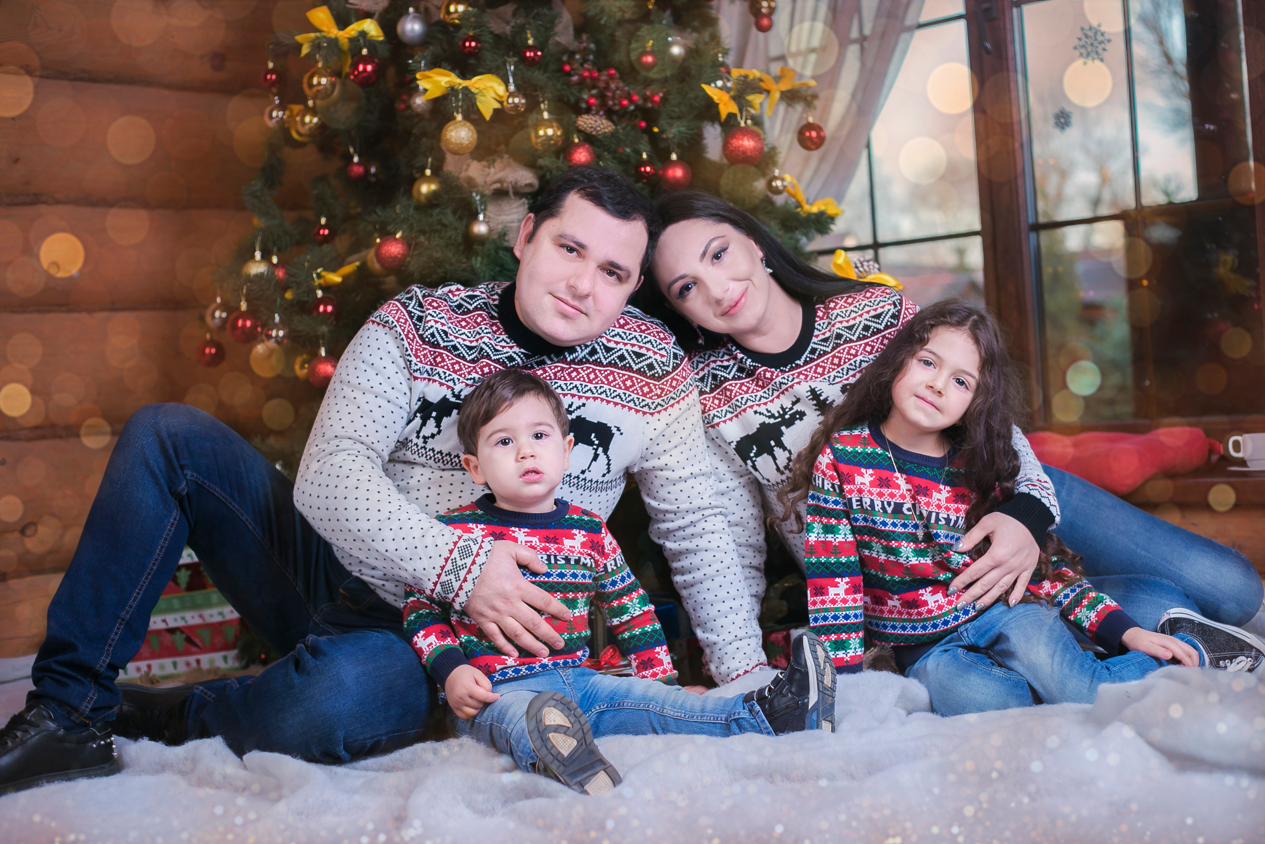 Новогодний фотопроект 2018,Новогодние фотосессии, Деревянная усадьба. Свадебный и семейный профессиональный фотограф в Ростове-на-Дону , Кри