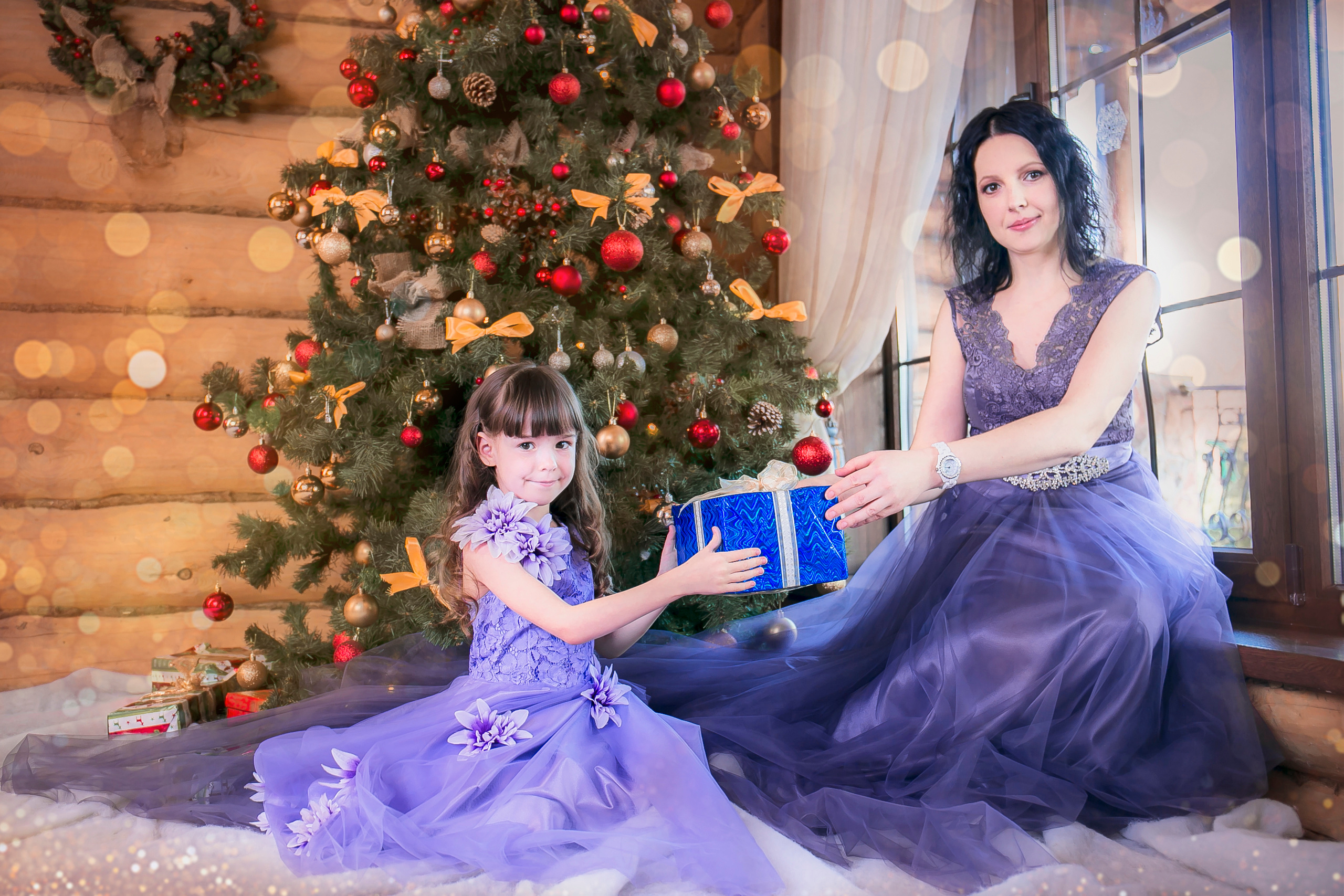 Новогодний фотопроект 2018,Новогодние фотосессии, Деревянная усадьба. Свадебный и семейный профессиональный фотограф в Ростове-на-Дону , Кри