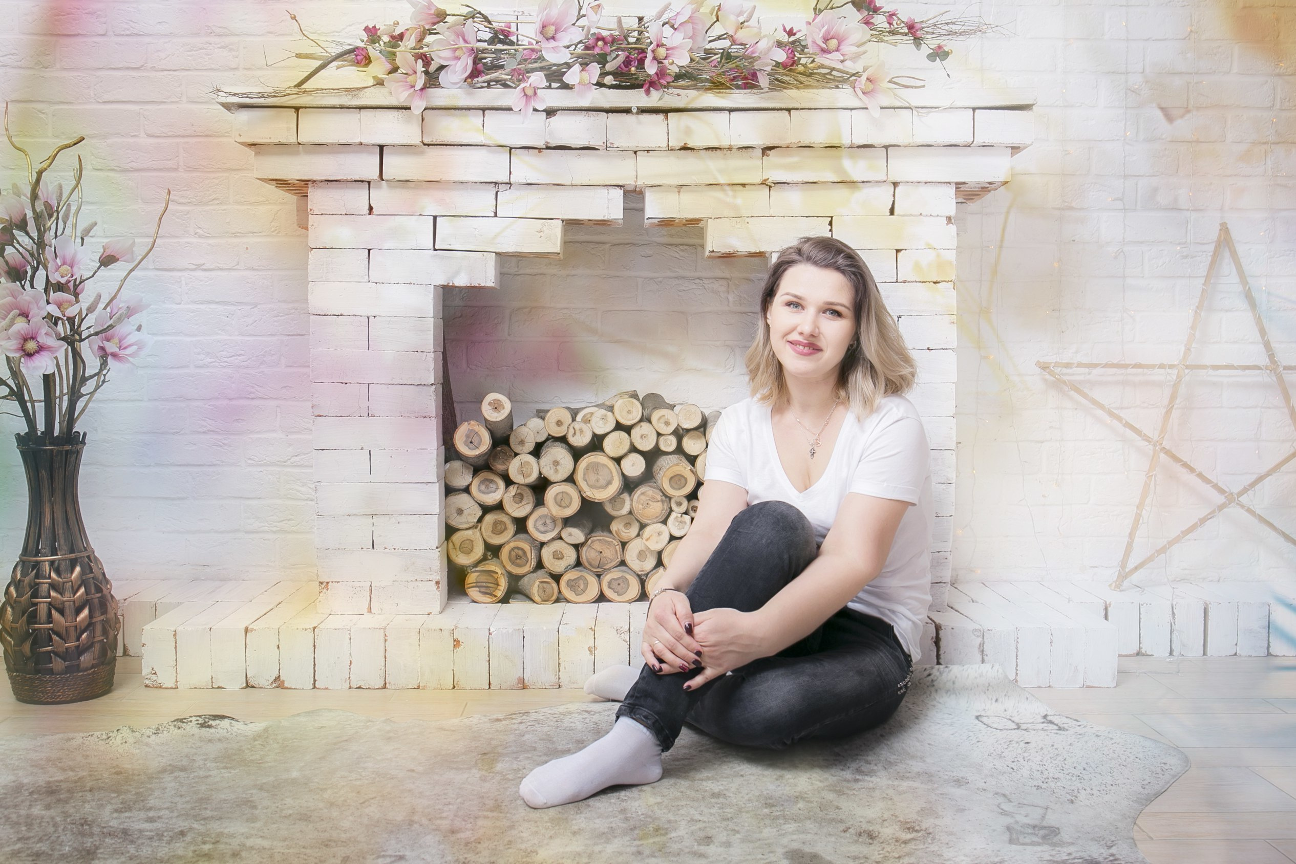 Семейная фотосессия трех сестричек. Свадебный и семейный профессиональный фотограф в Ростове-на-Дону , Кри