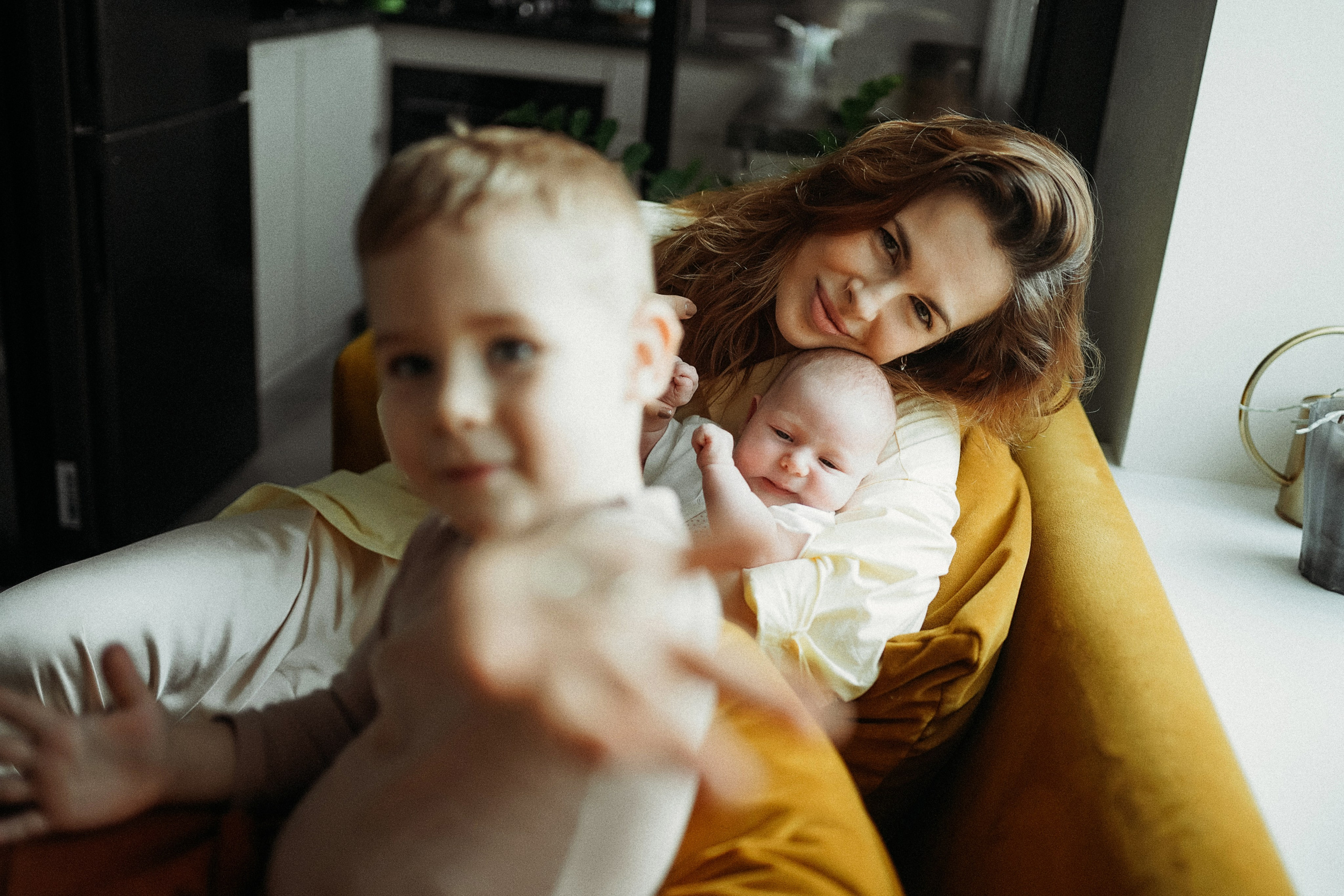 Елена, Андрей и малыши. Фотограф Наталья Колганова