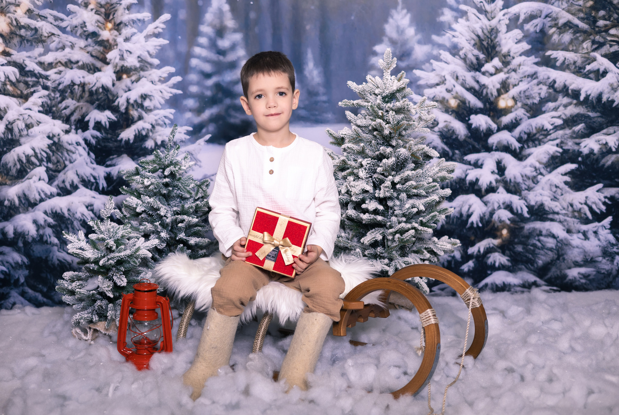 Зимний лес. Детский фотограф г. Казань — Анастасия Фурман