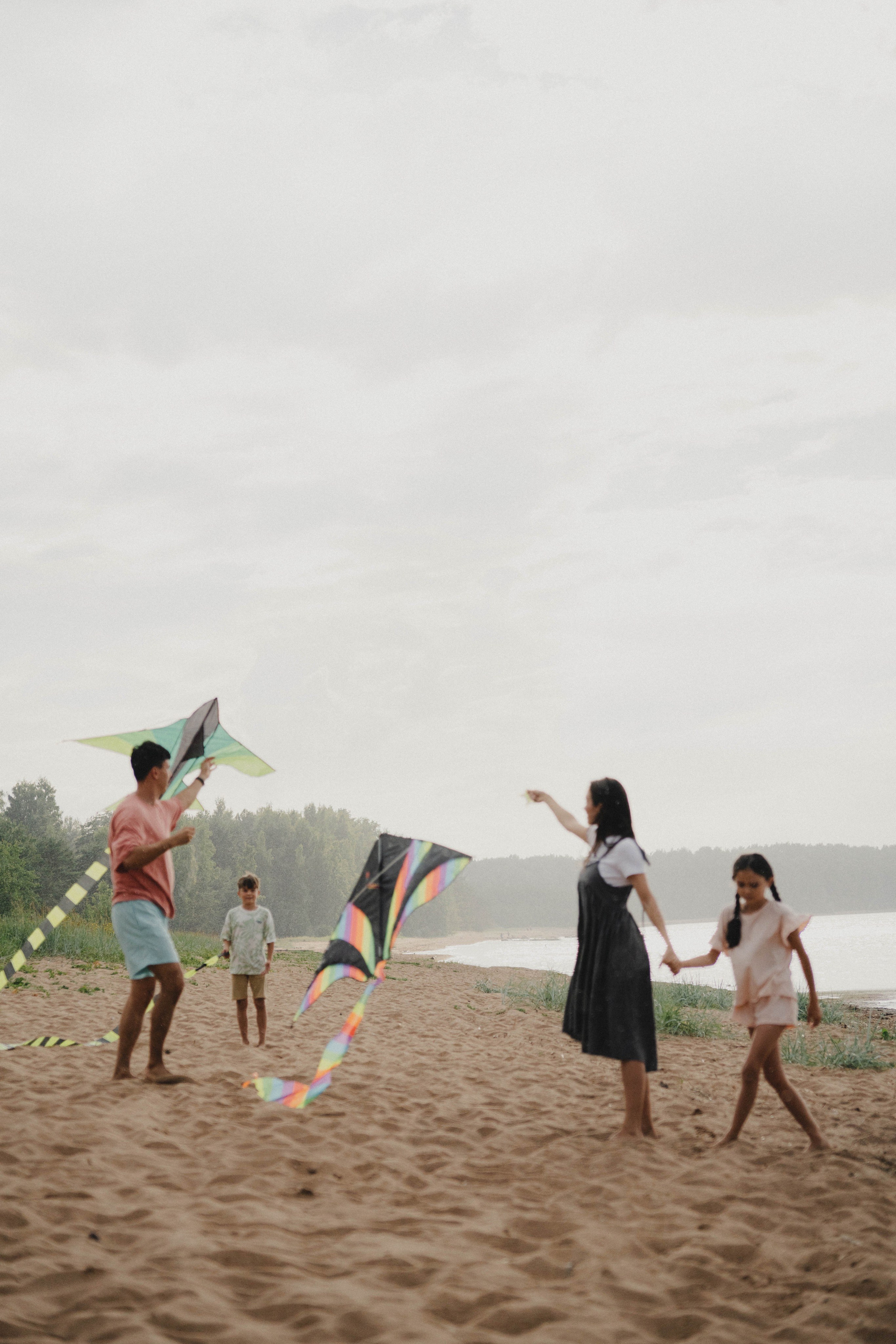 Рената, Вася, Серёжа и Мила. Фотосессия в Санкт-Петербурге