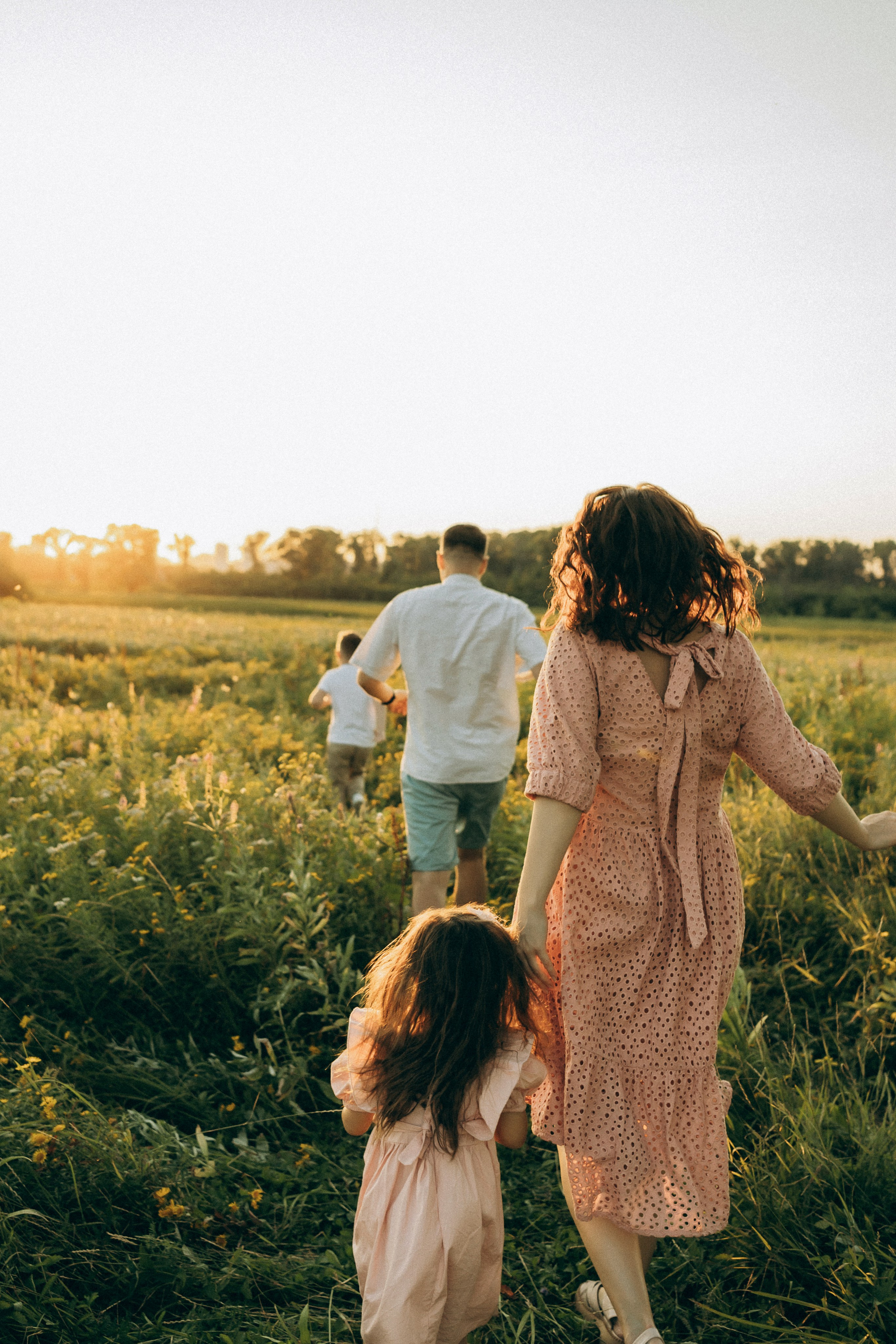 Наташа, Денис, Мирон и Алена. Семейный фотограф и детский фотограф в Волгограде Алеся Бутакова — дет