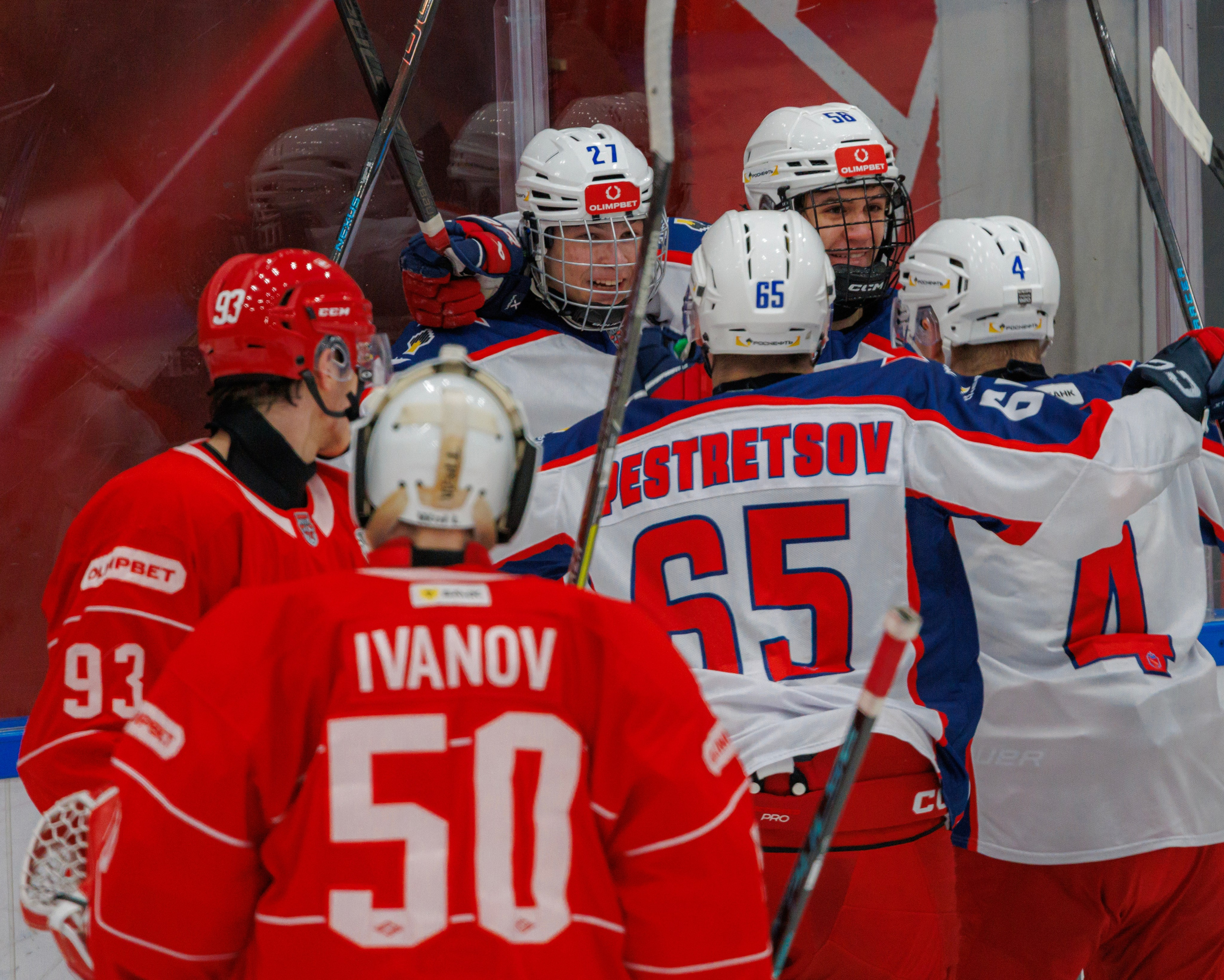 ПЛЕЙ-ОФФ МХЛ. МХК СПАРТАК — ХК КРАСНАЯ АРМИЯ. Artem Zenin Photography