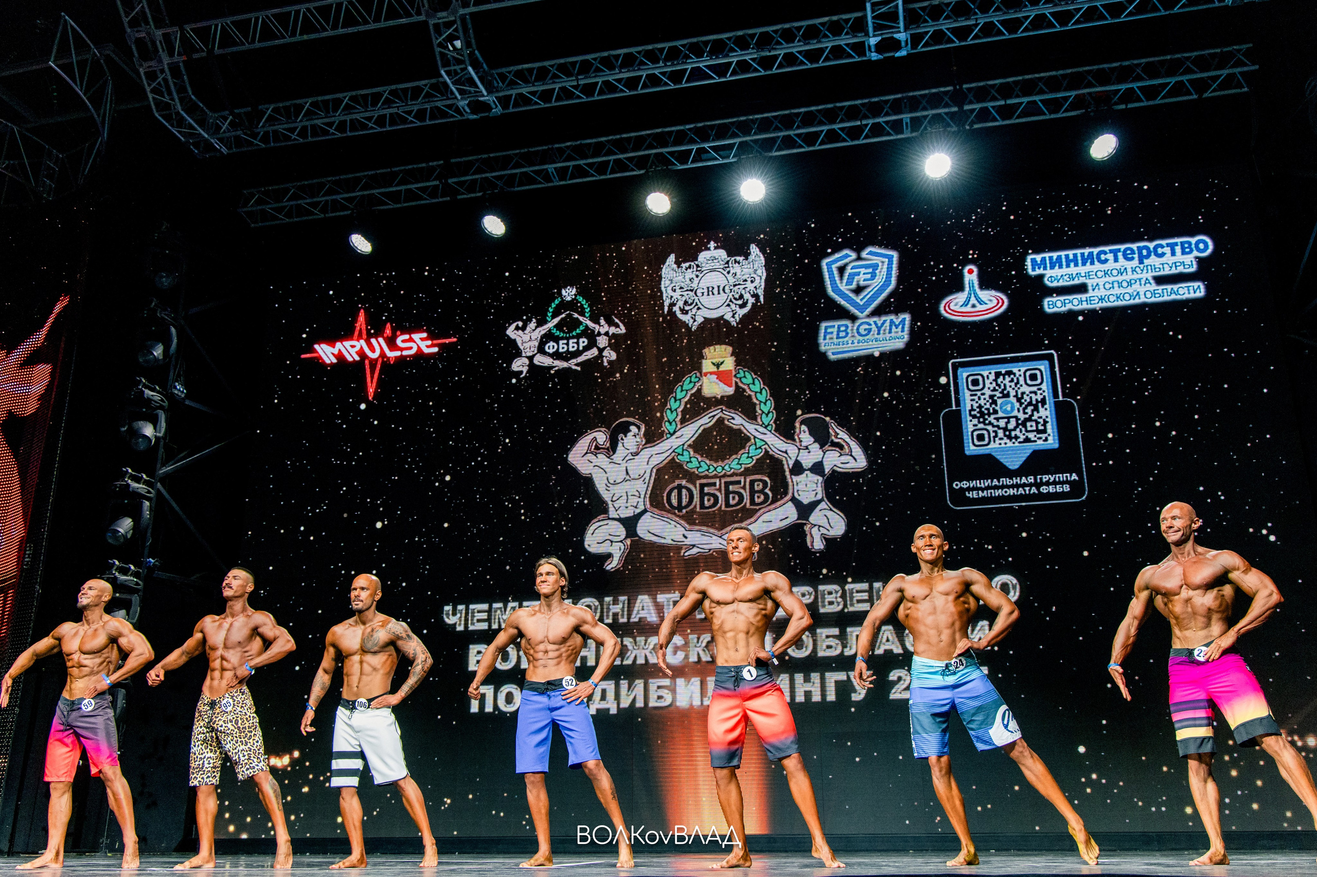 Чемпионат и Первенство Воронежской области по бодибилдингу — 13.04.25. Владислав Волков | Фотография и видеосъемка в Воронеже