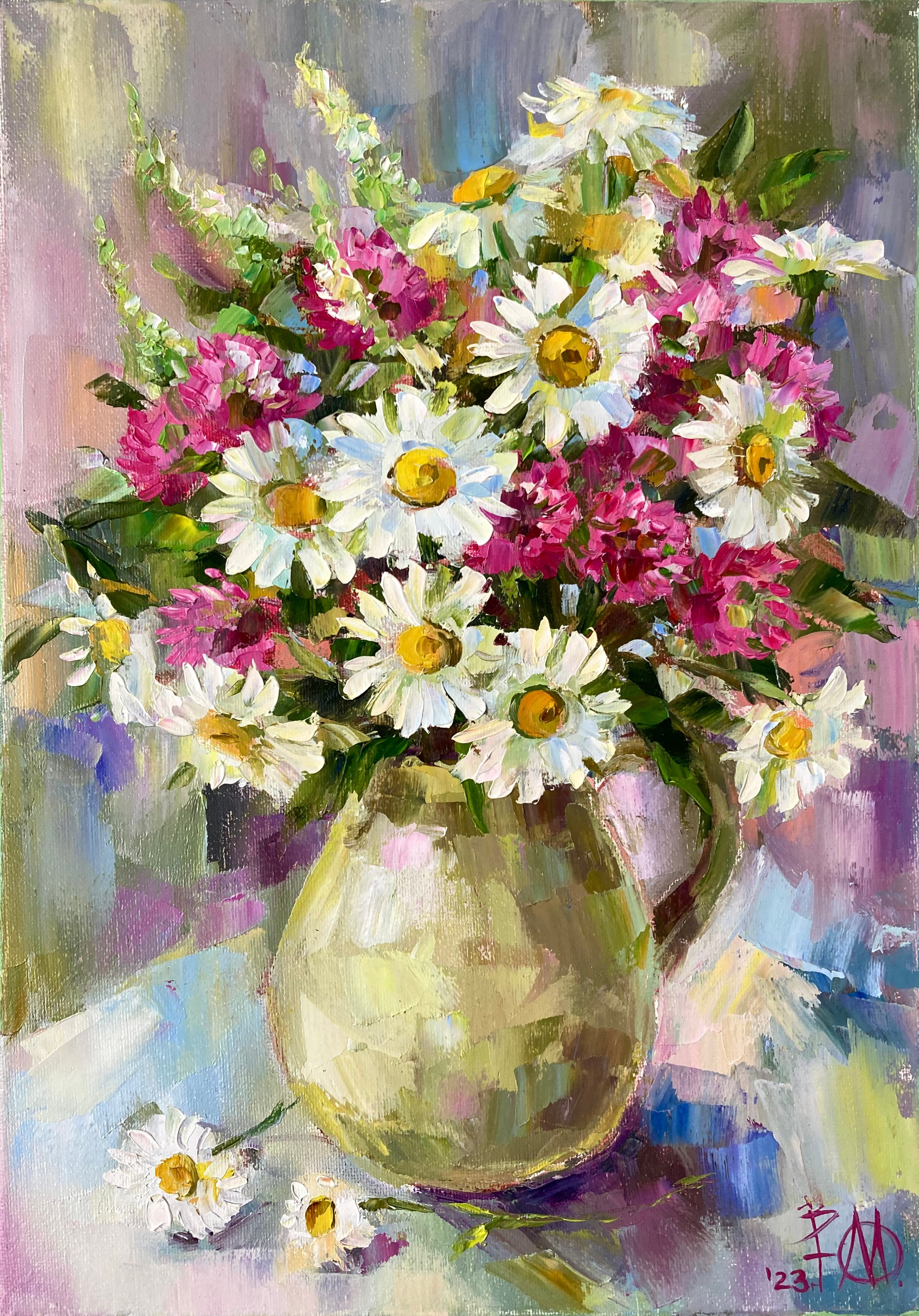 "Улыбка лета", холст/масло, 35x25 см, 2023