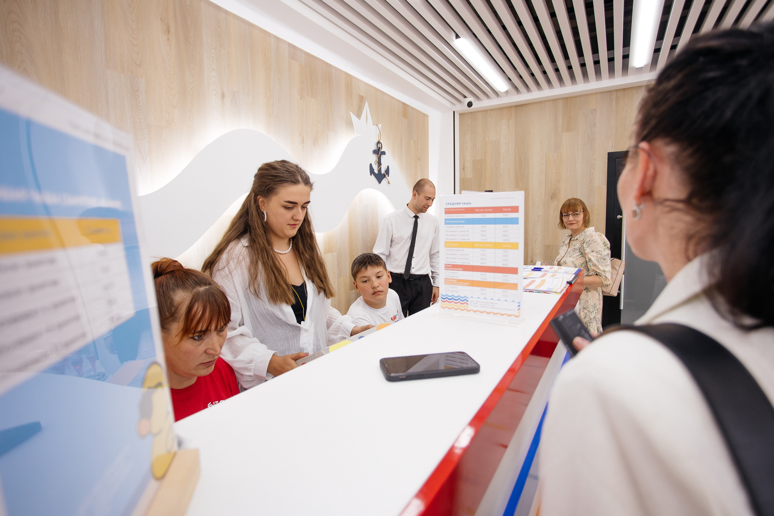 Открытие бассейна. Фотограф в Иркутске