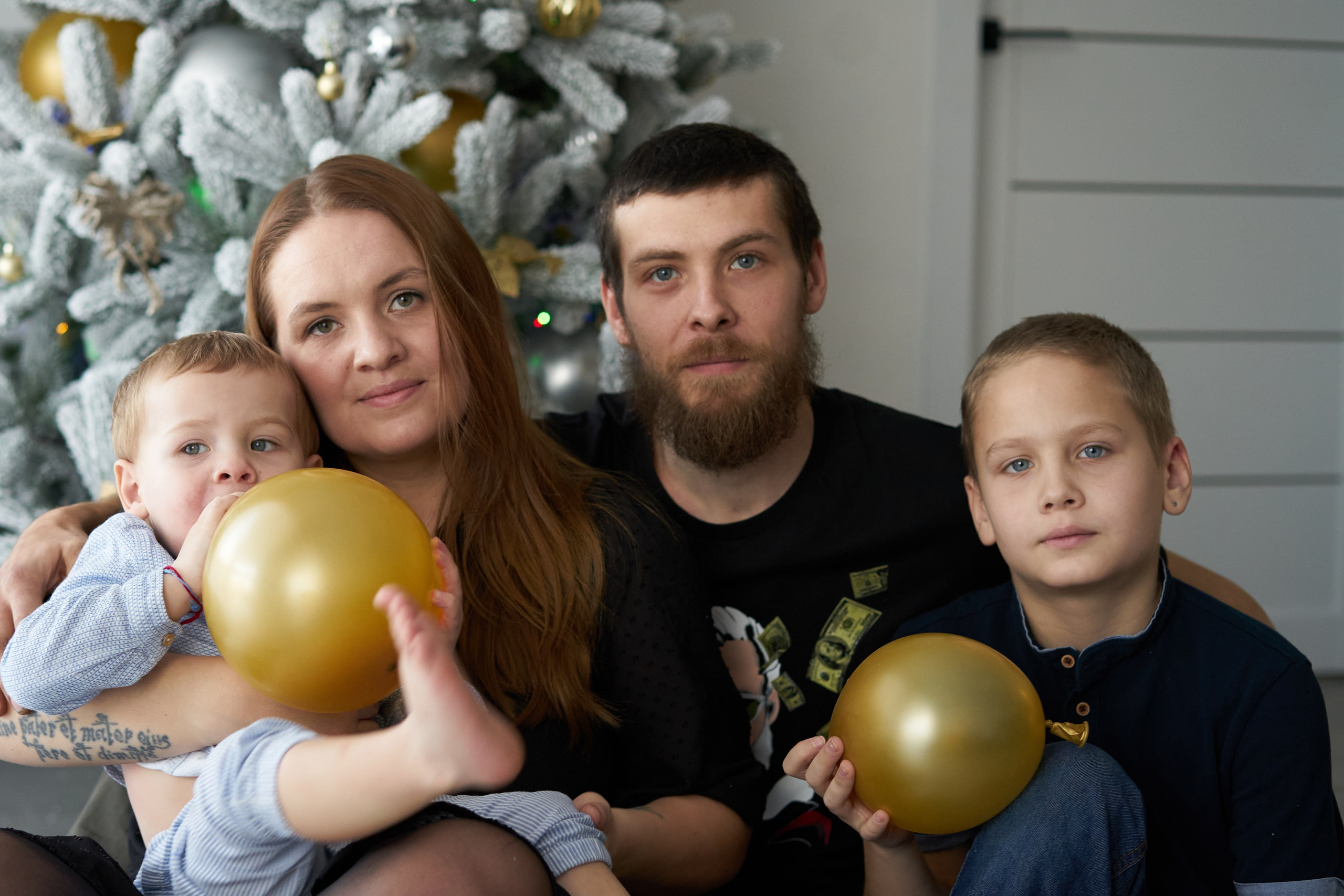 Семейная фотосессия дома. Фотограф Екатеринбург Кокшарова Александра