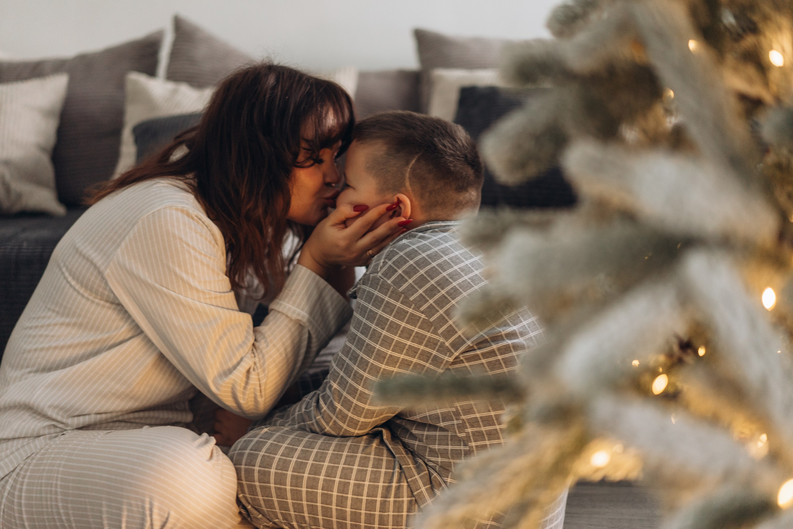 Домашняя новогодняя съемка. Фотограф Екатеринбург Кокшарова Александра