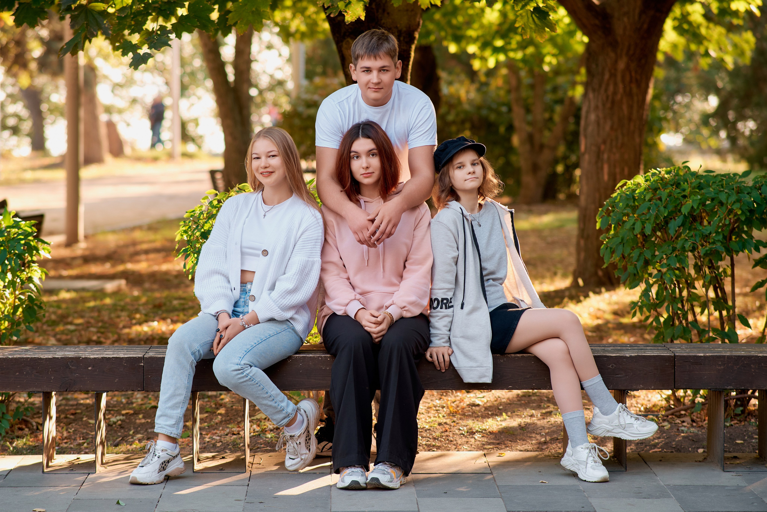 11 класс. Осенняя фотосессия. Приморский парк. Фотограф Таганрог Анна Трайжон