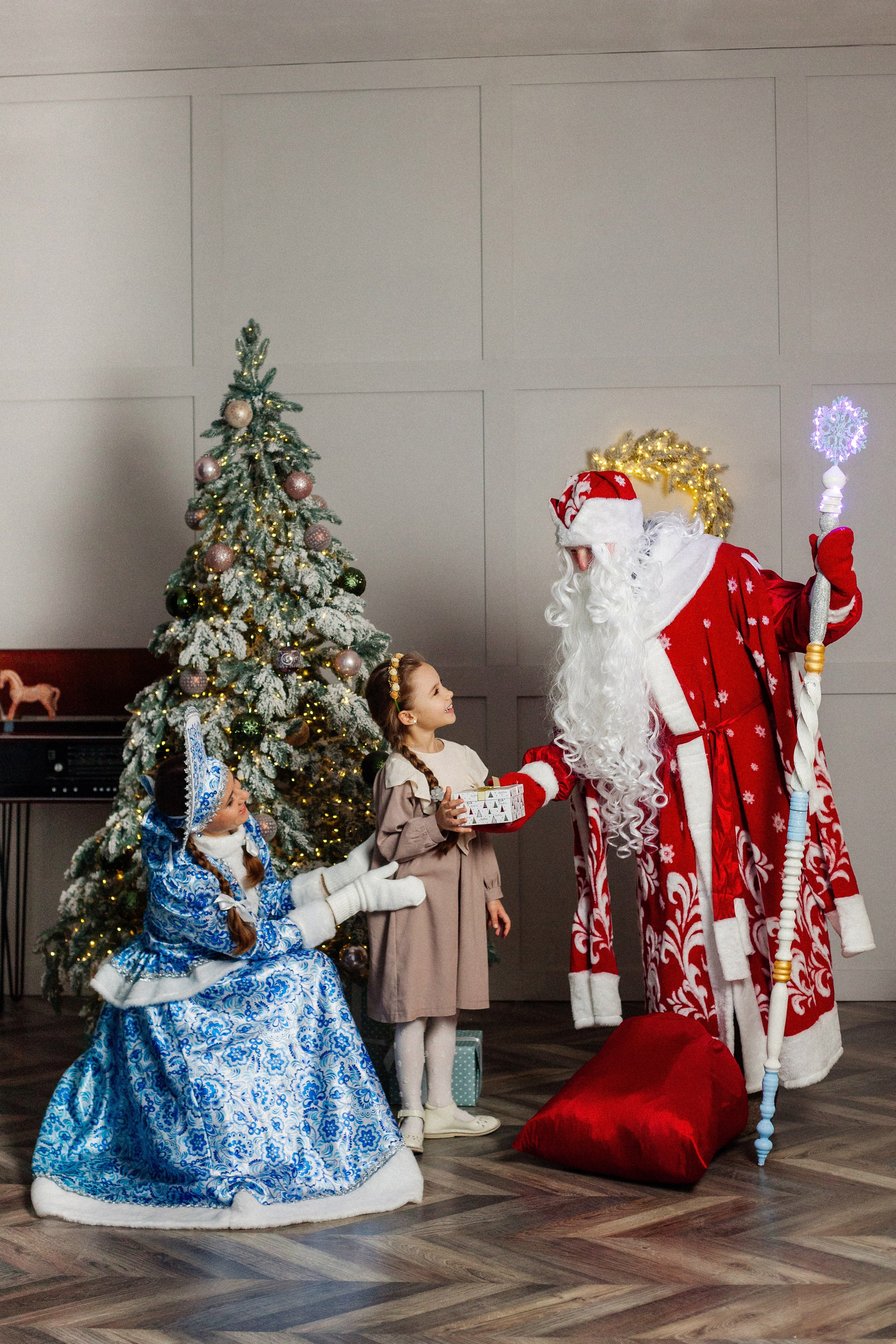 Дед Мороз и Снегурочка. Портретный, семейный, свадебный фотограф в Брянске Маргарита Василькова