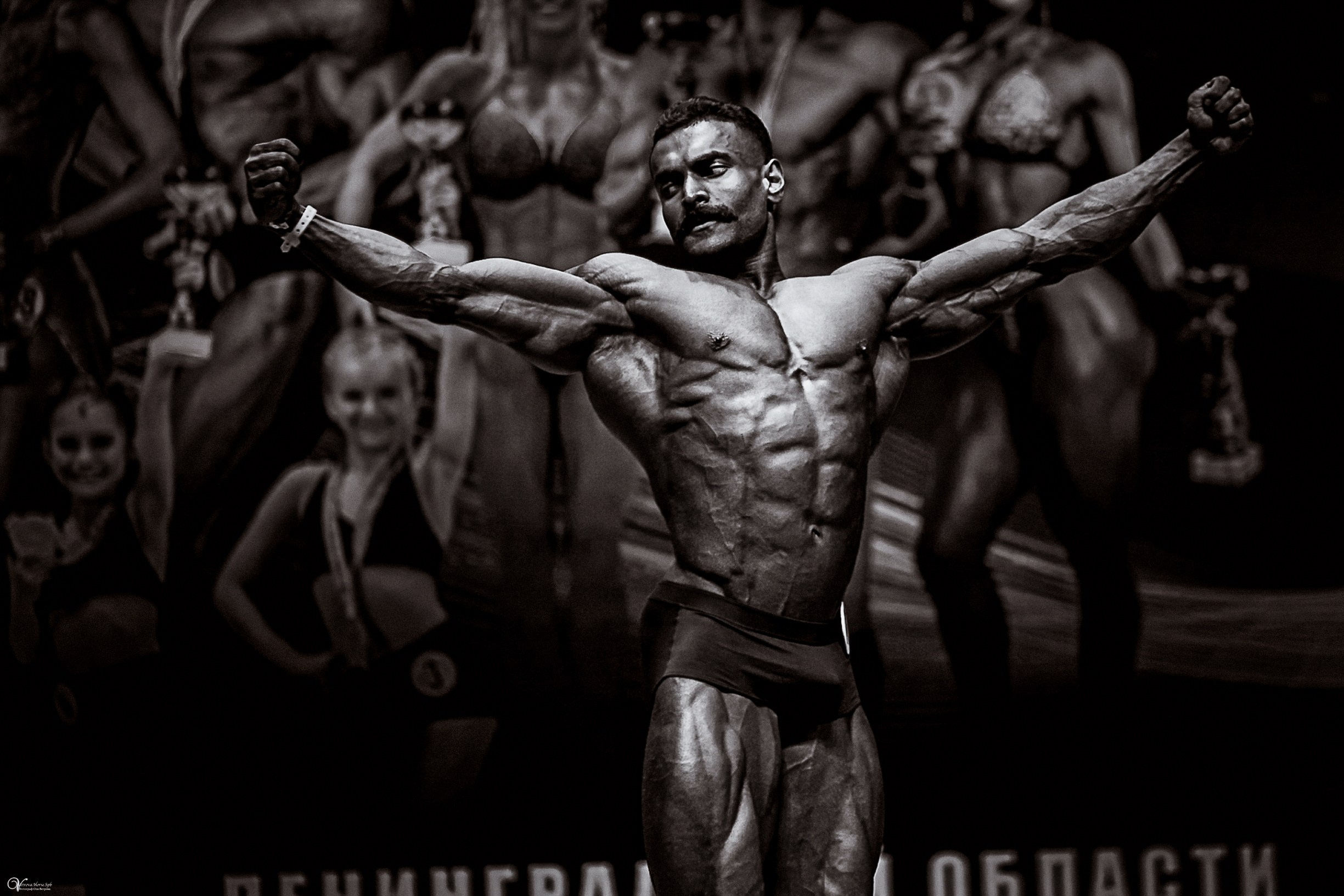 Чемпионат по бодибилдингу 2025. Фотограф женский и мужской портрет Санкт-Петербург