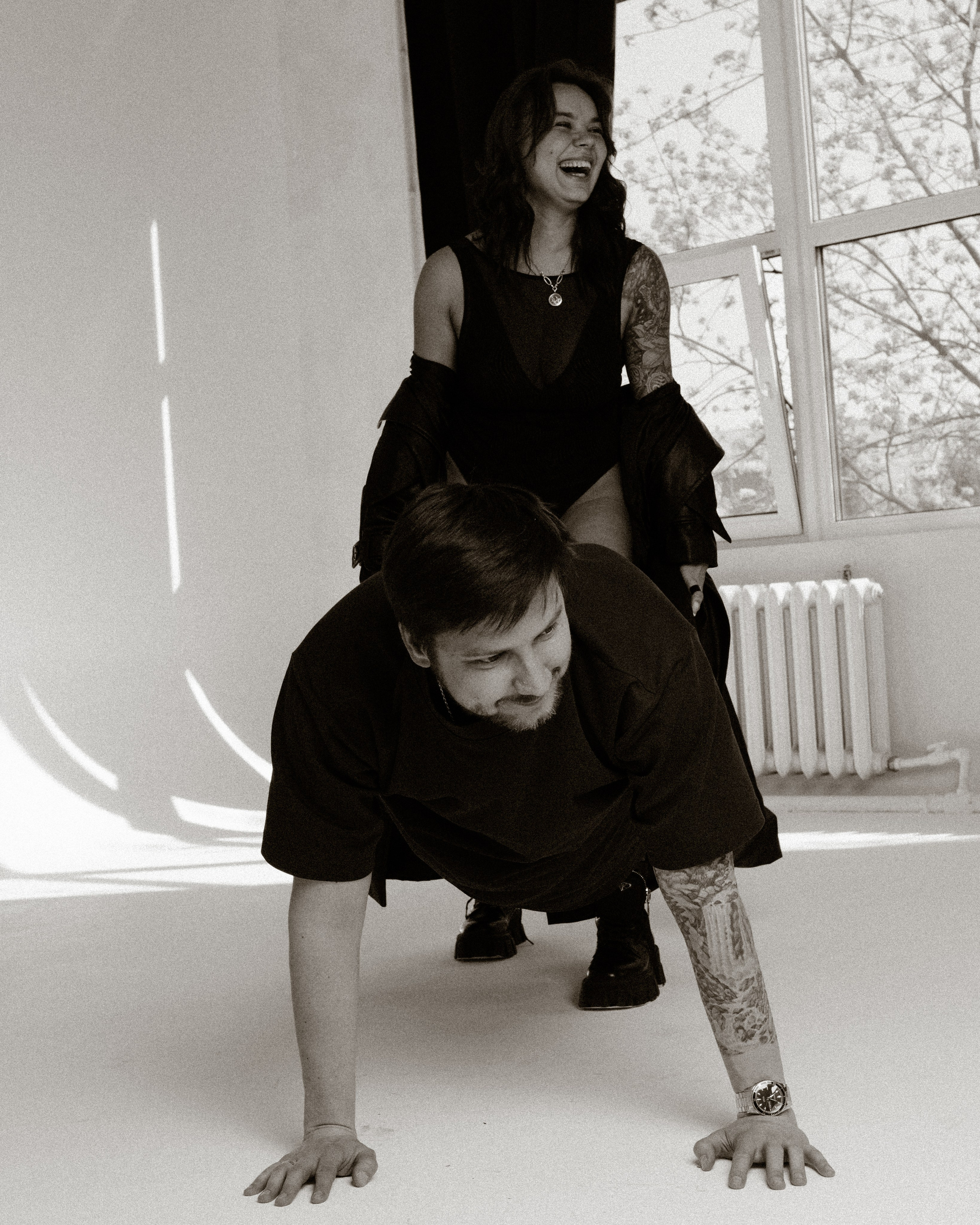 Оказалось трое. Фотограф в Москве Шалышко Ангелина