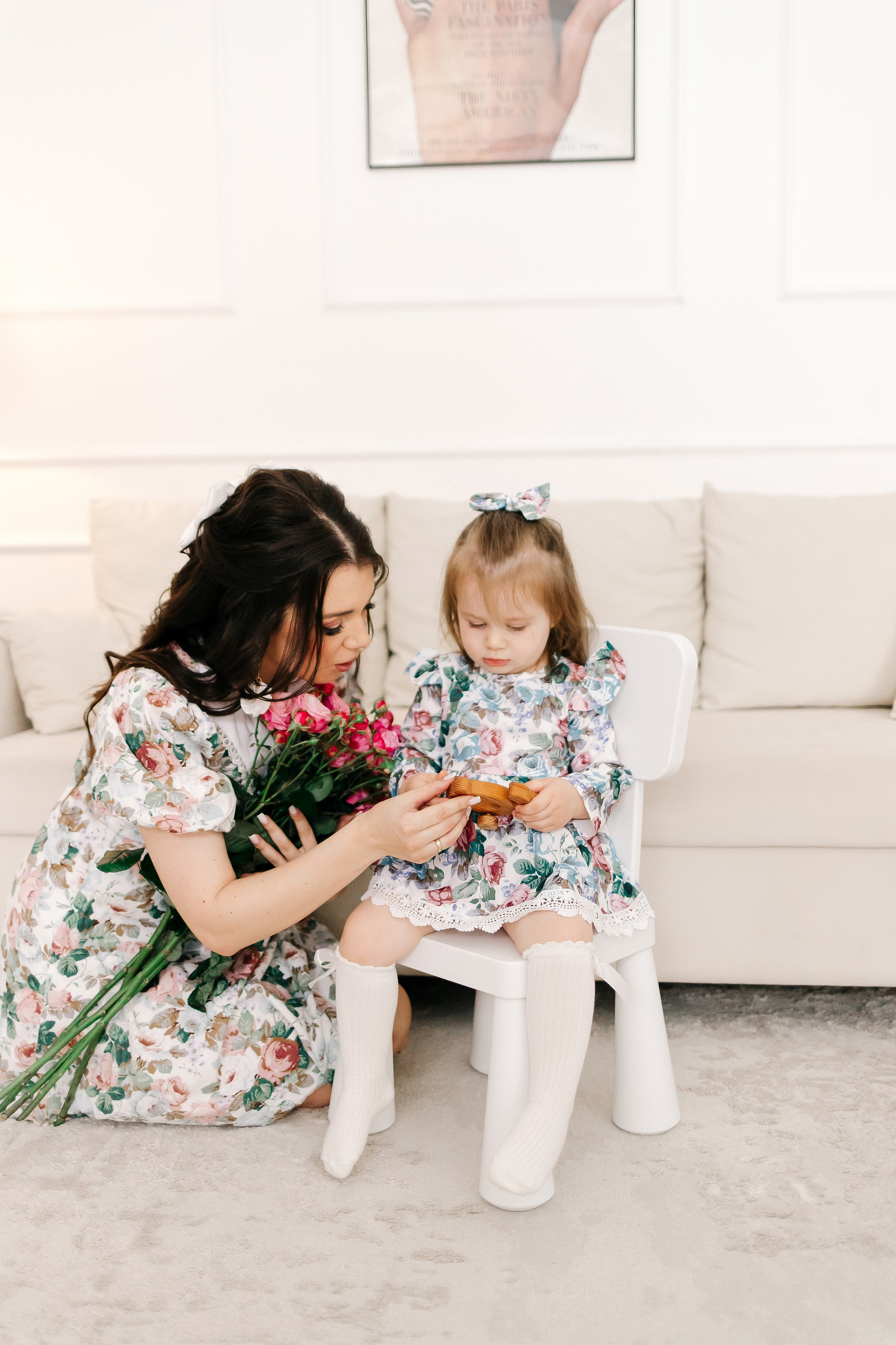 Мама и дочь. Свадебный фотограф Кропоткин Краснодар