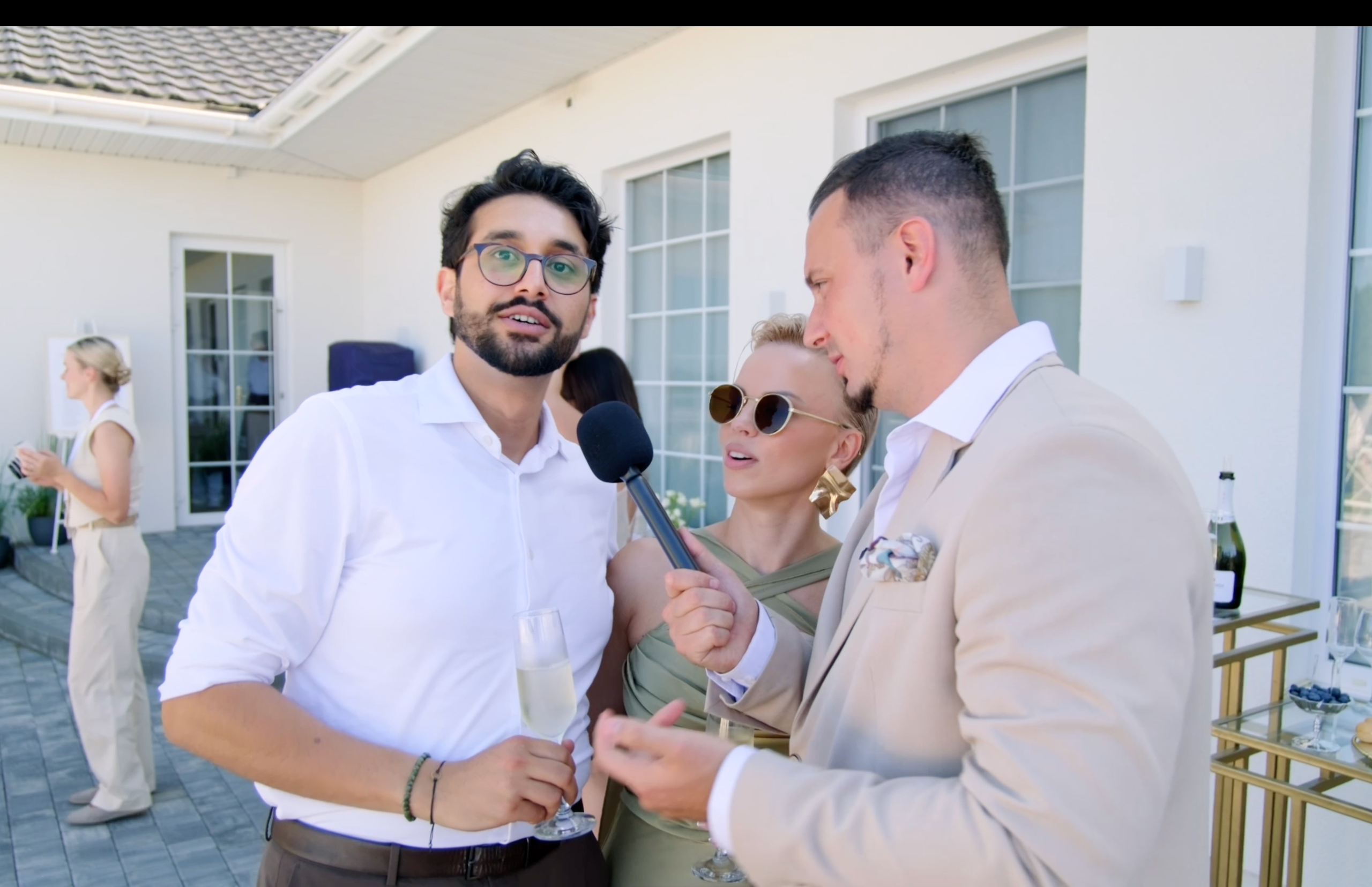Wedding SDE interview / Agneshka & Kader. Репортажный видеограф Илья Сухоносиик