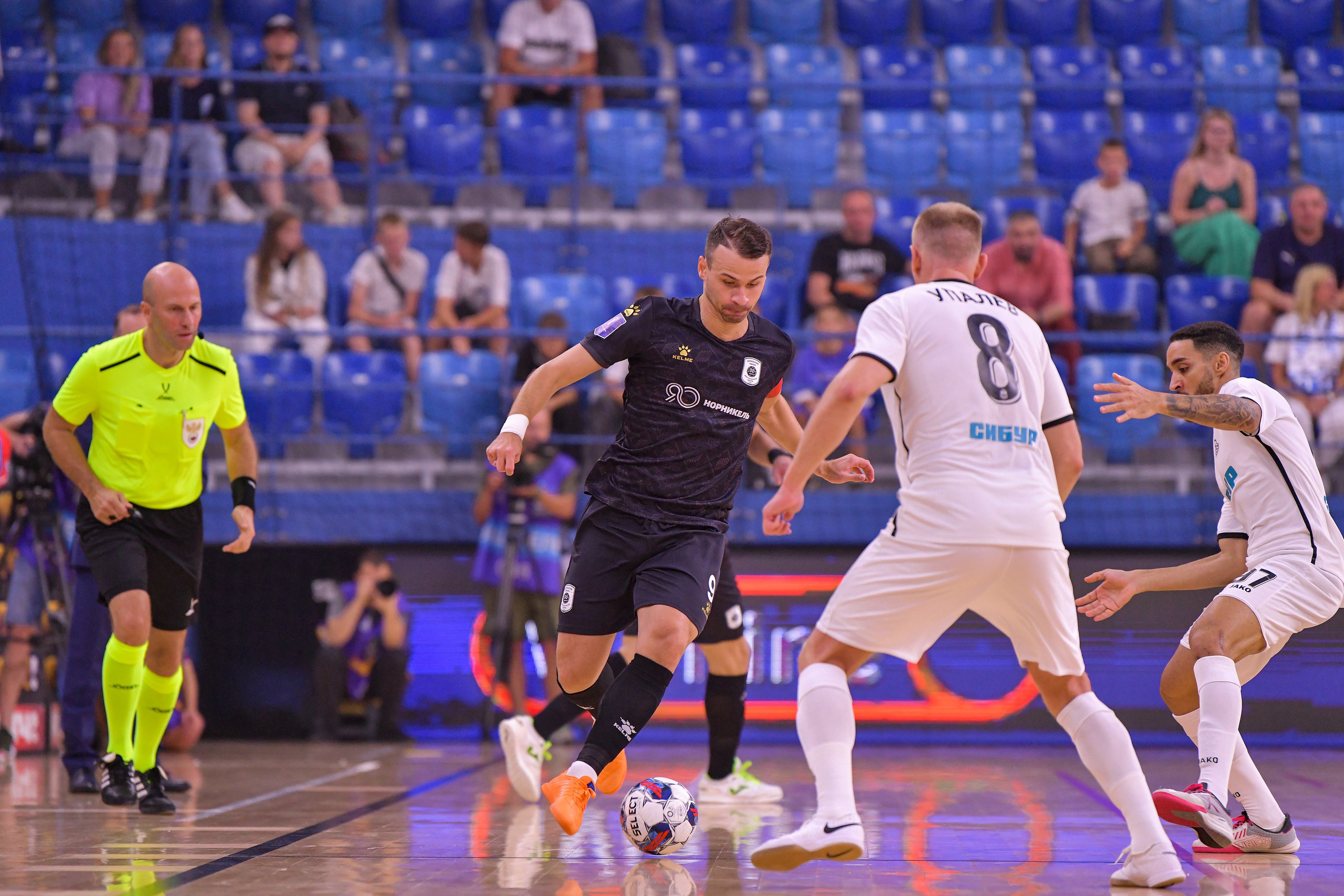 Winline Суперкубок России по футзалу 2024/25 МФК «Норильский никель» vs МФК «Тюмень». Полуфинал 24.08.2024 ВА «Динамо», г. Москва. Свой взгляд через объектив