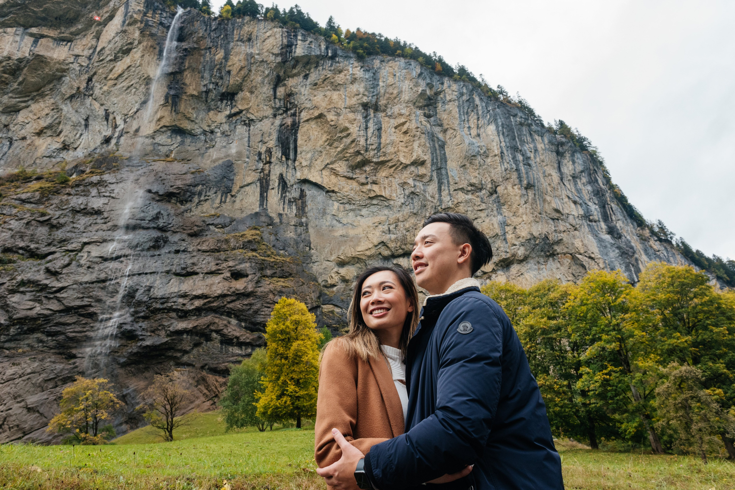 Tina & Wesley (Wengen, Lauterbrunnen). Photographer in Interlaken area