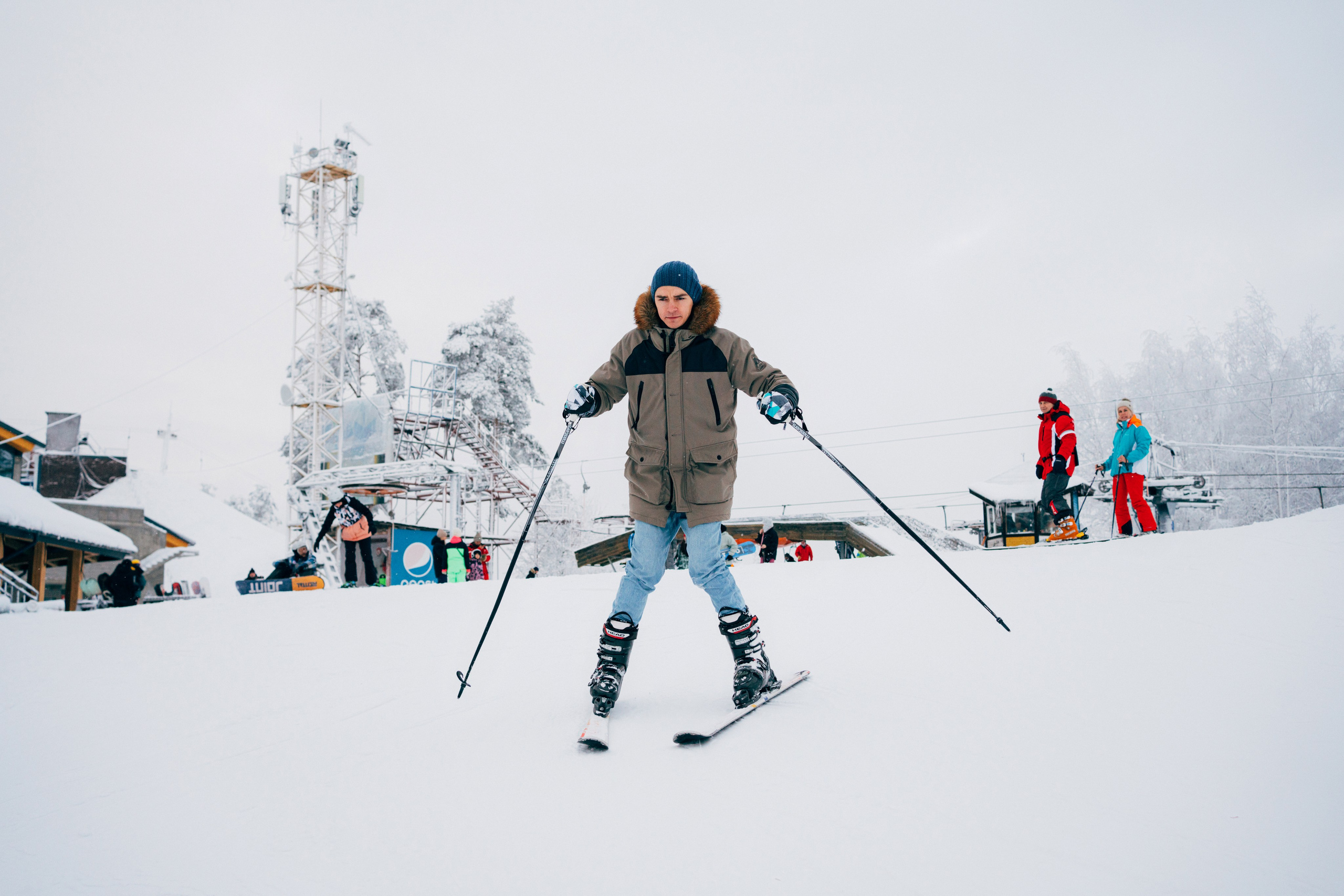 Trans Market зимой. Репортажный и портретный фотограф Алексей Полячек