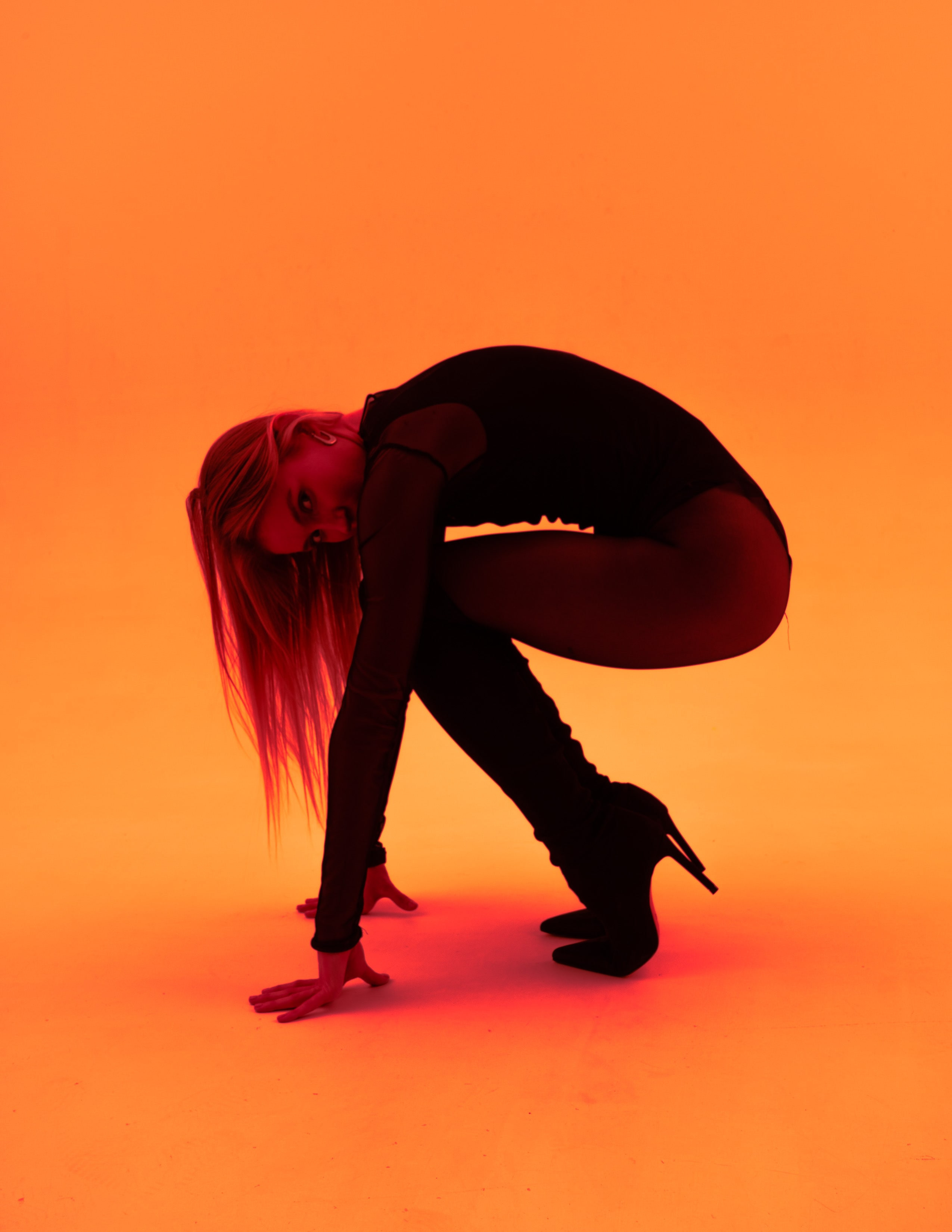 Commercial shooting. Alena Ahmadullina