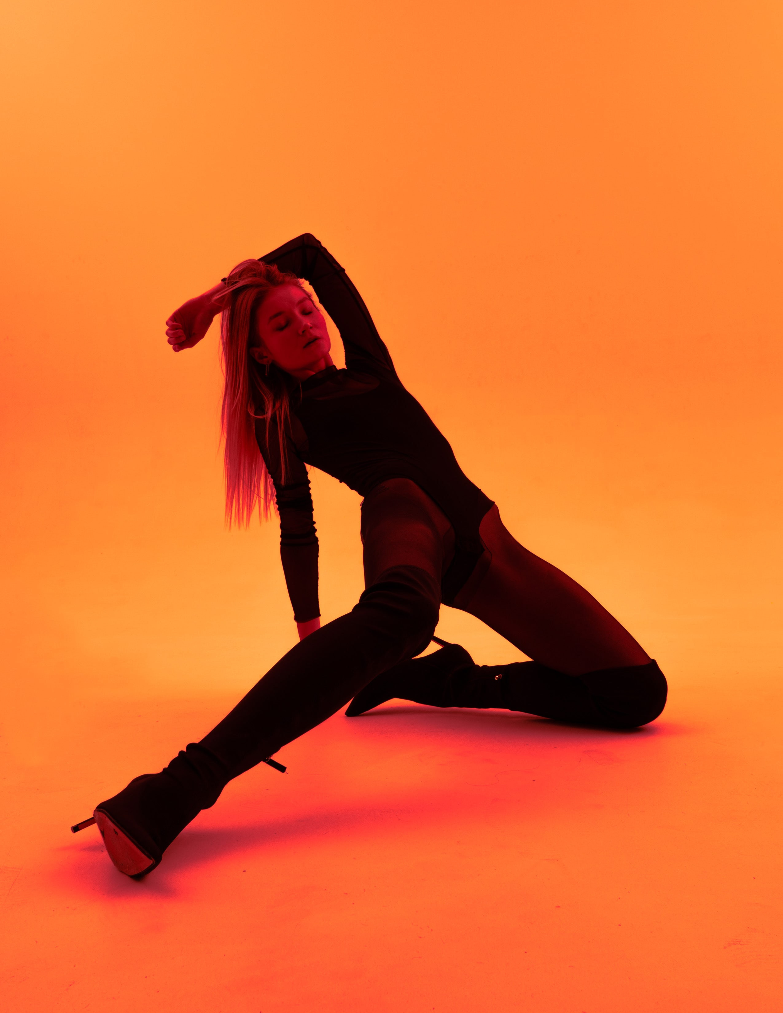 Commercial shooting. Alena Ahmadullina