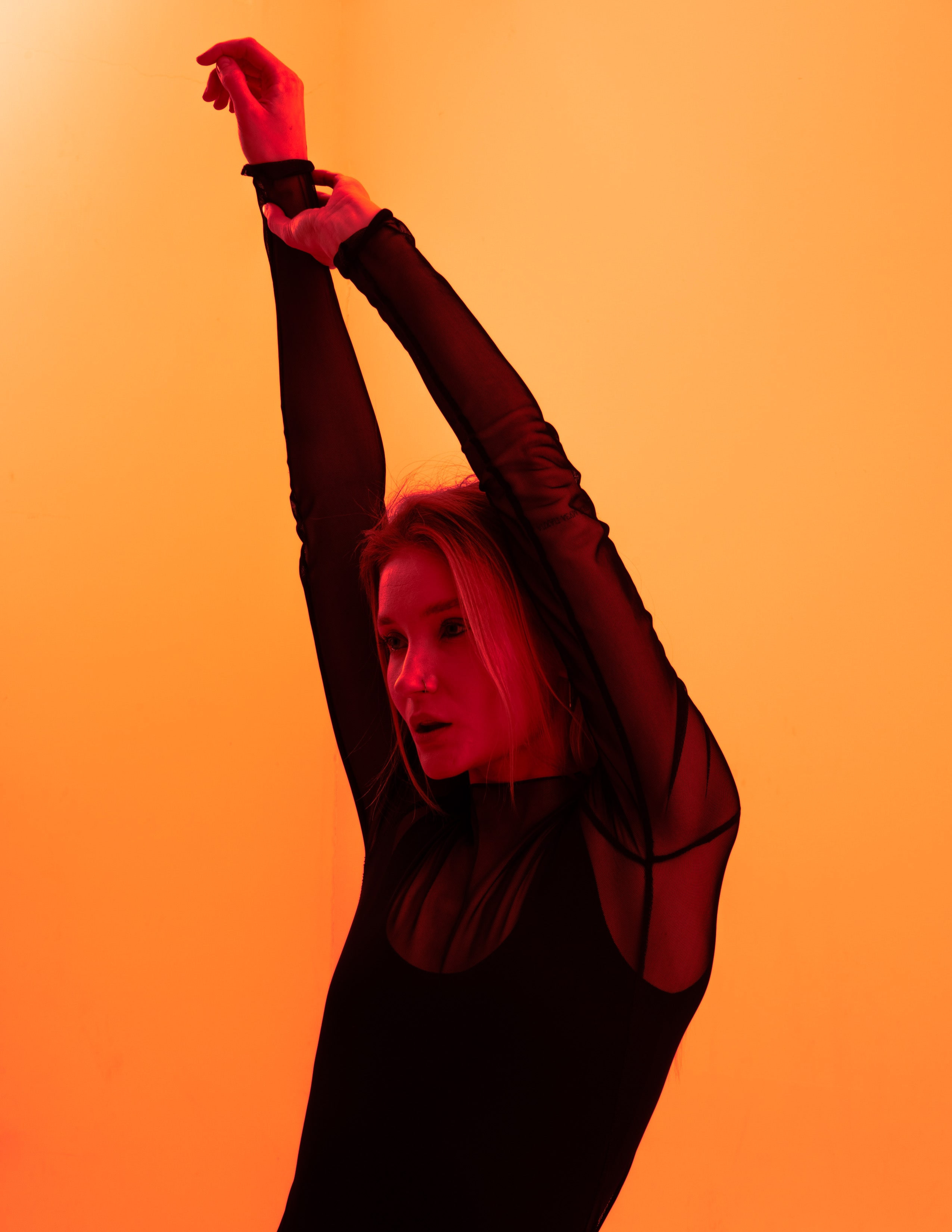 Commercial shooting. Alena Ahmadullina