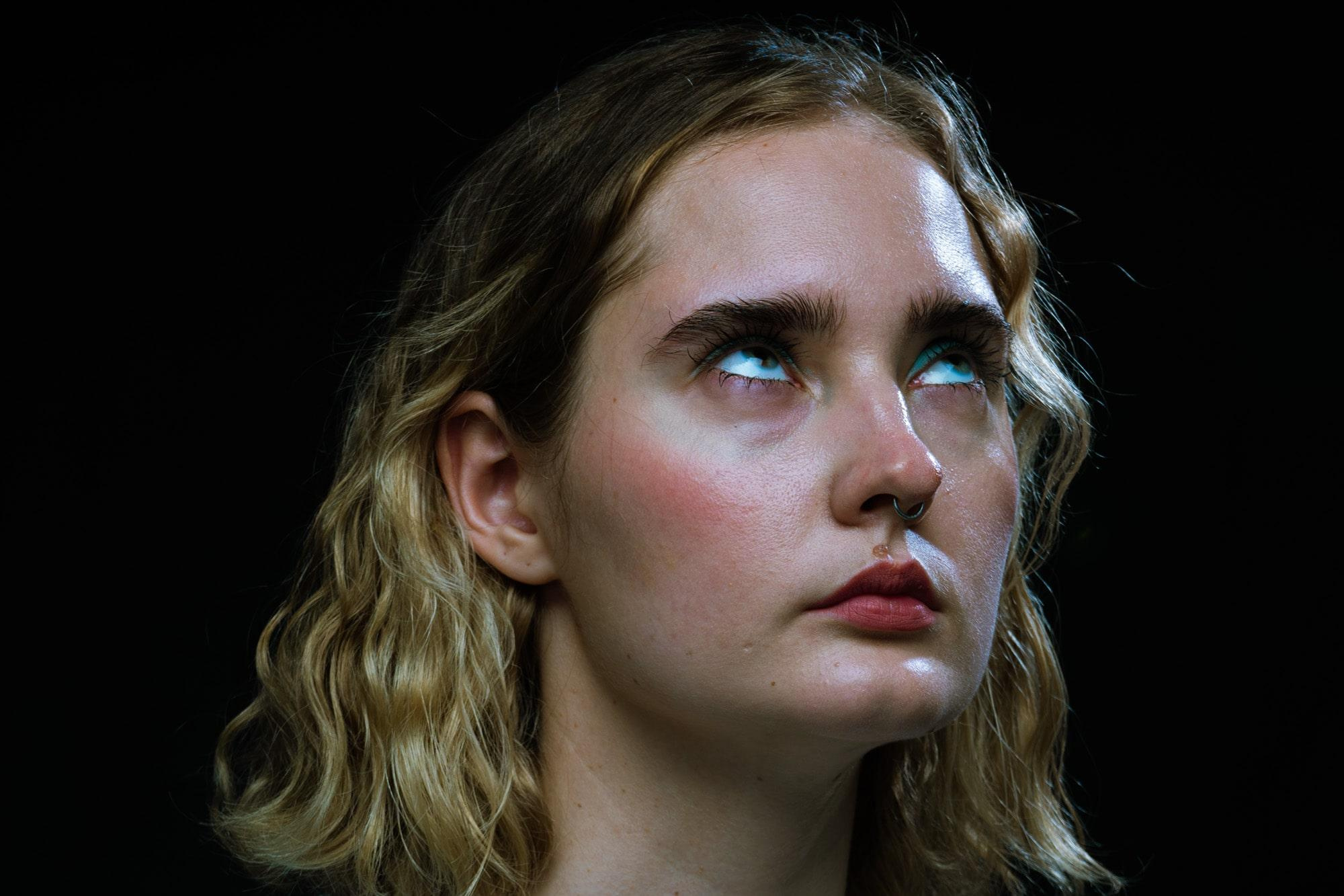 Commercial shooting. Alena Ahmadullina