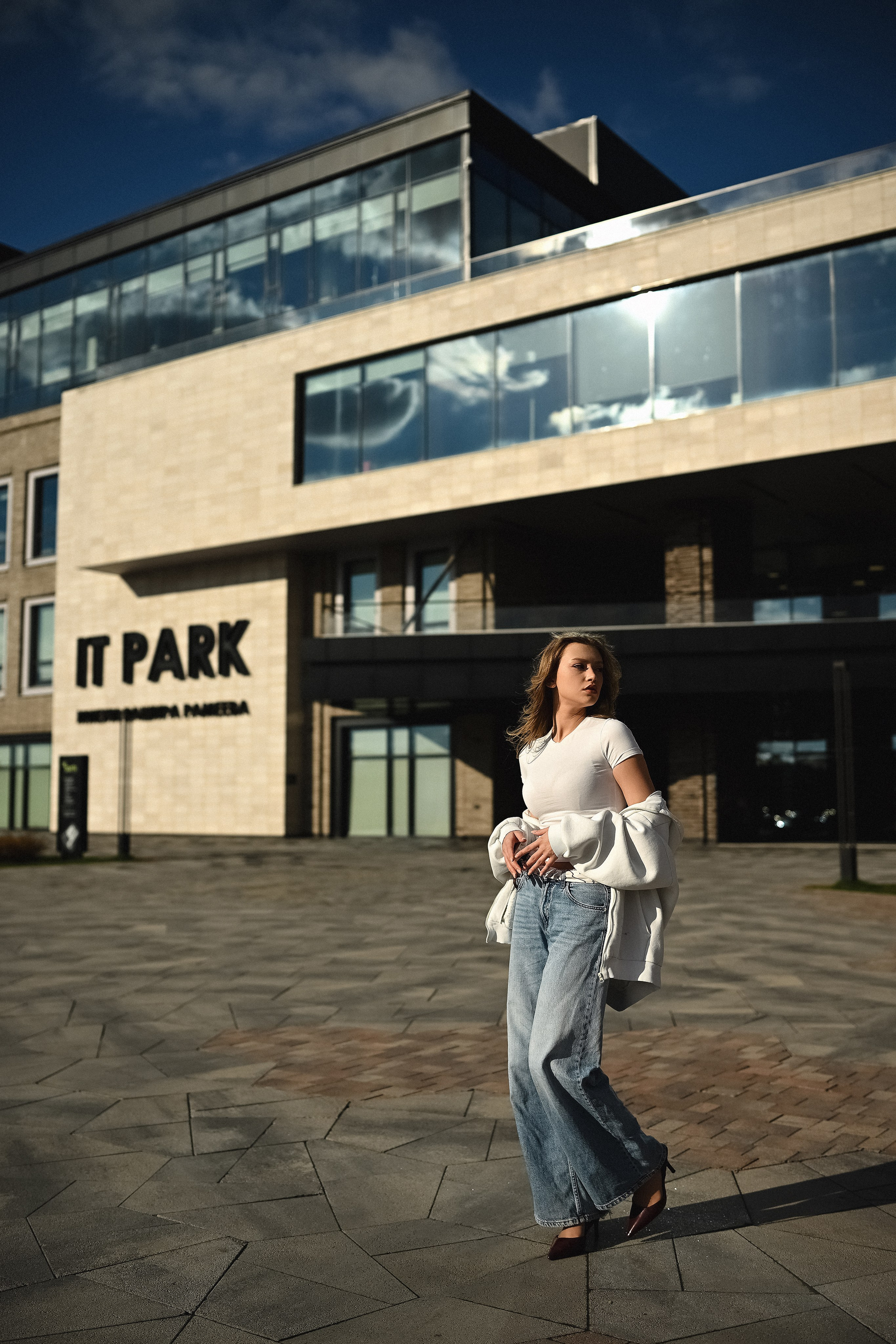 Женская портретная фотосессия в IT Park Казань