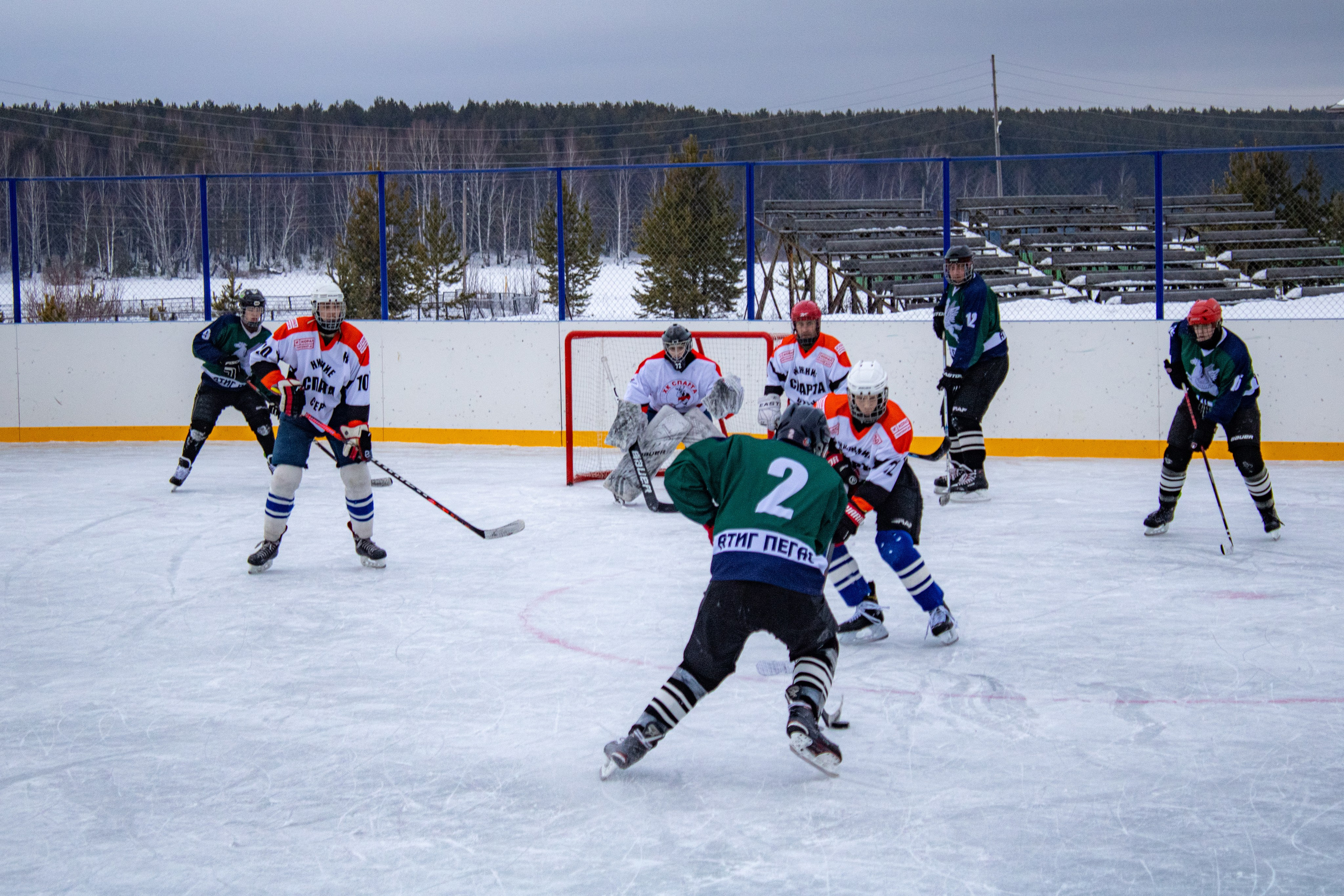 Хоккей г.п Атиг-г.Нижние Серги