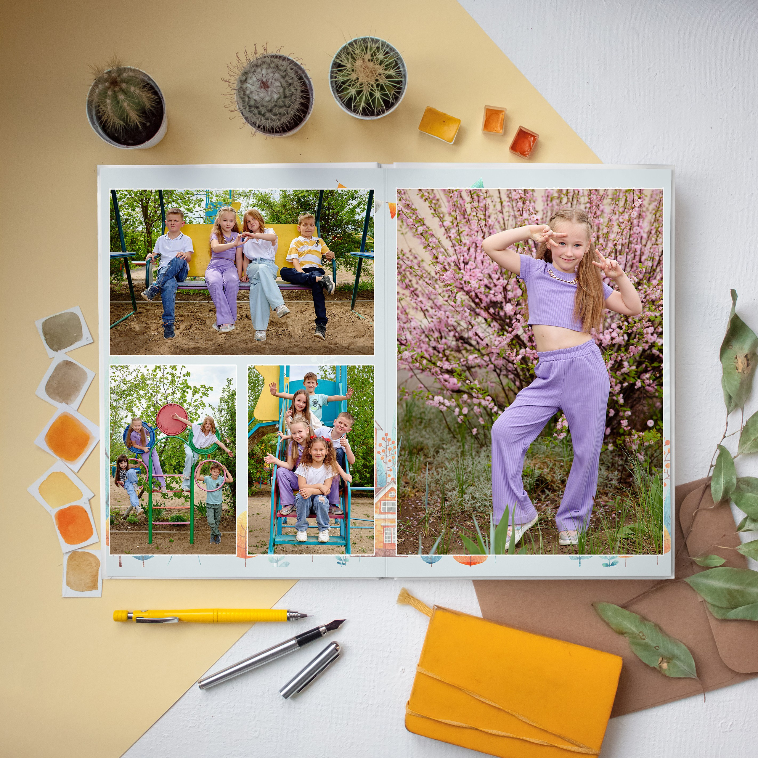 Альбом для детского сада 3 сезона. Фотограф Выпускные альбомы Таганрог Сергей Коробченко