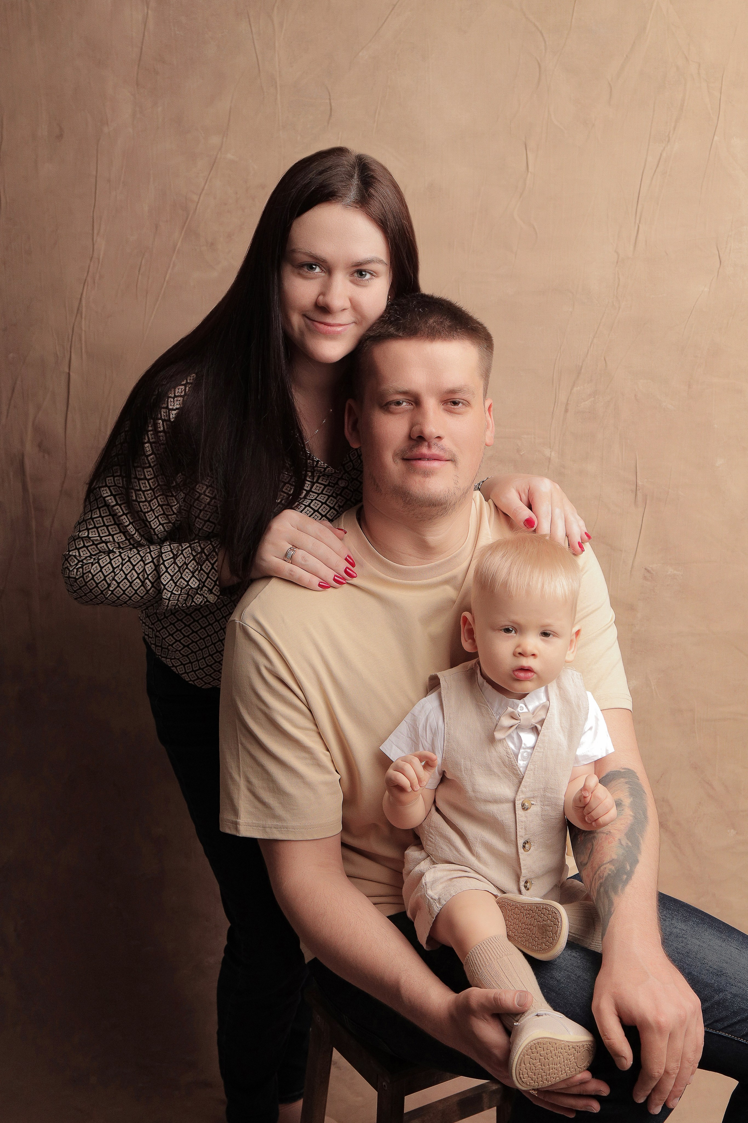 Владимир, 1 годик. Фотограф новорожденных в Новокузнецке Анна Горошникова
