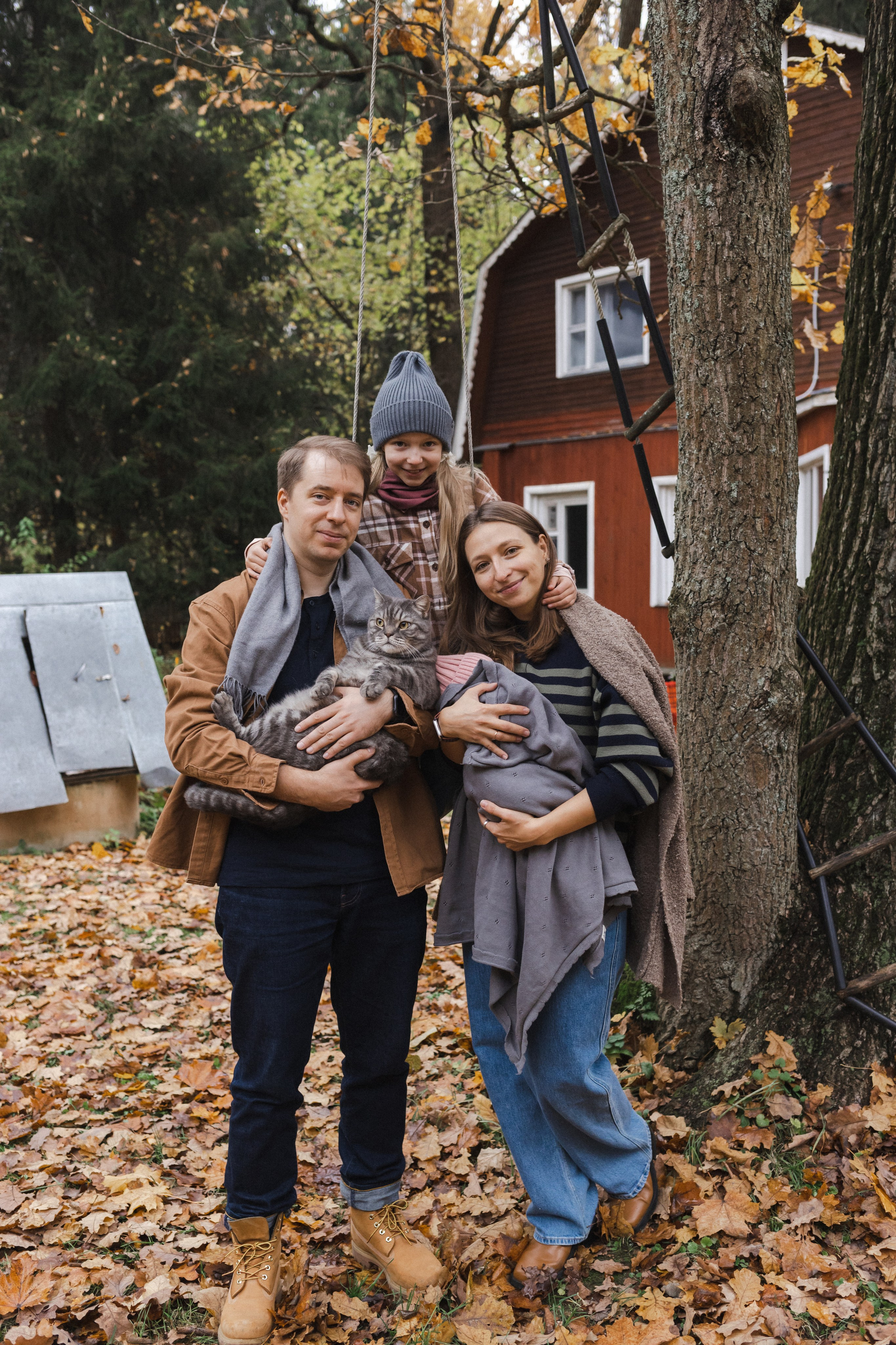 Five o'clock (история большой семьи). Семейный фотограф в Москве